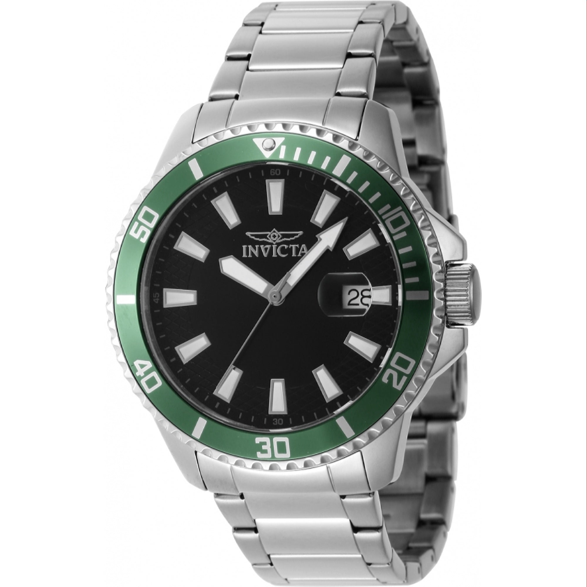 Invicta Quartz Pro Diver Black Dial Men's Watch 46075