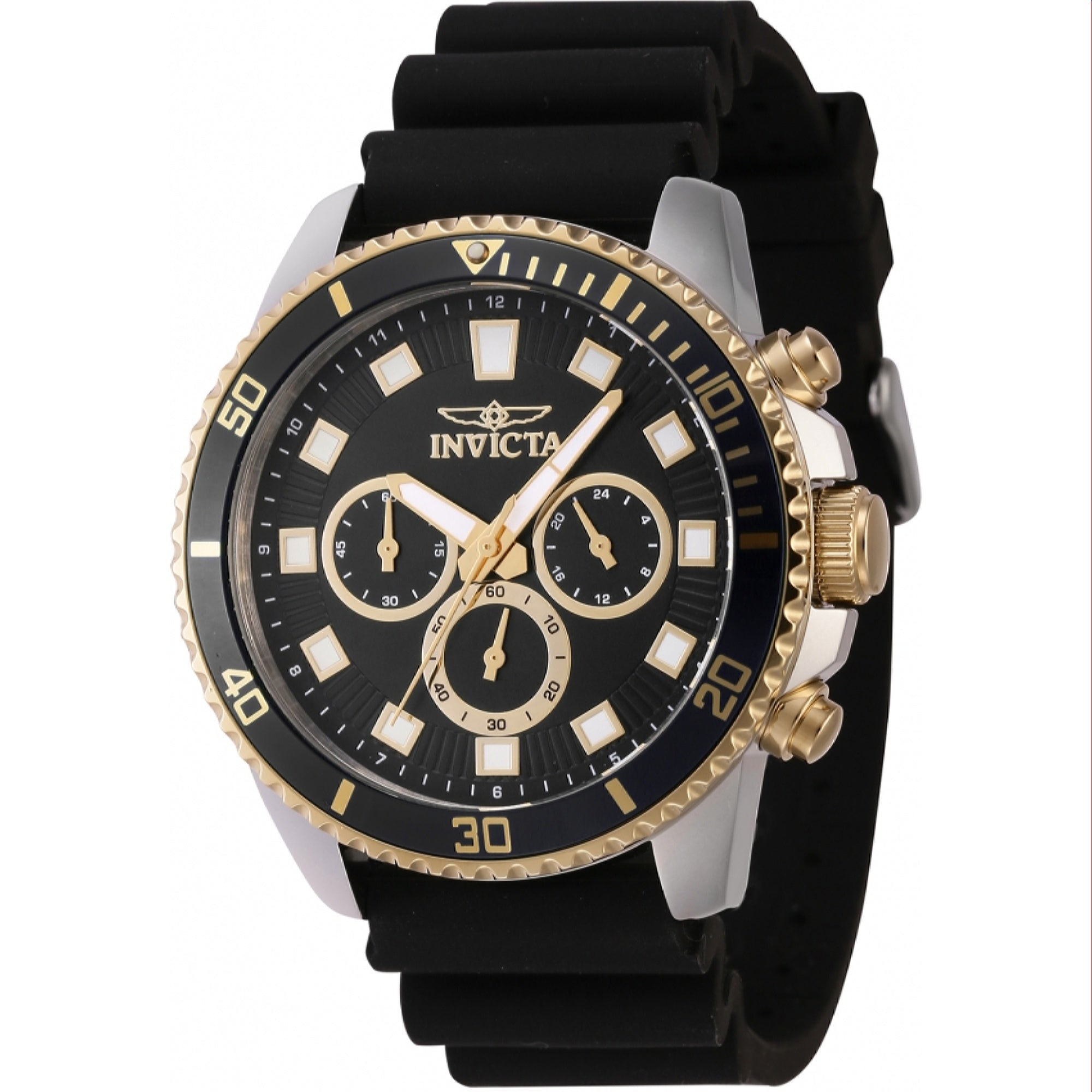 Invicta Quartz Pro Diver Black Dial Men's Watch 46120