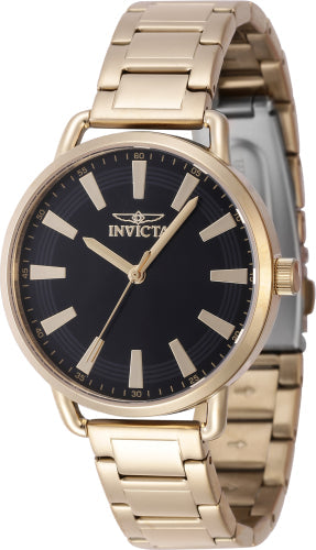 Invicta Quartz Wildflower Black Dial Women's Watch 47322