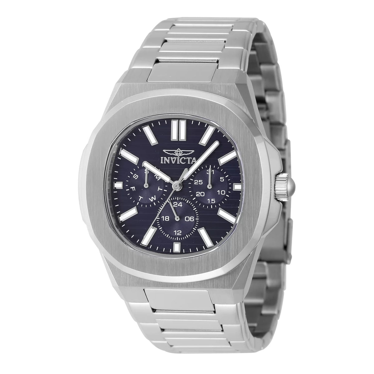 Invicta Men's 48326 Speedway Quartz 3 Hand Blue Dial Watch