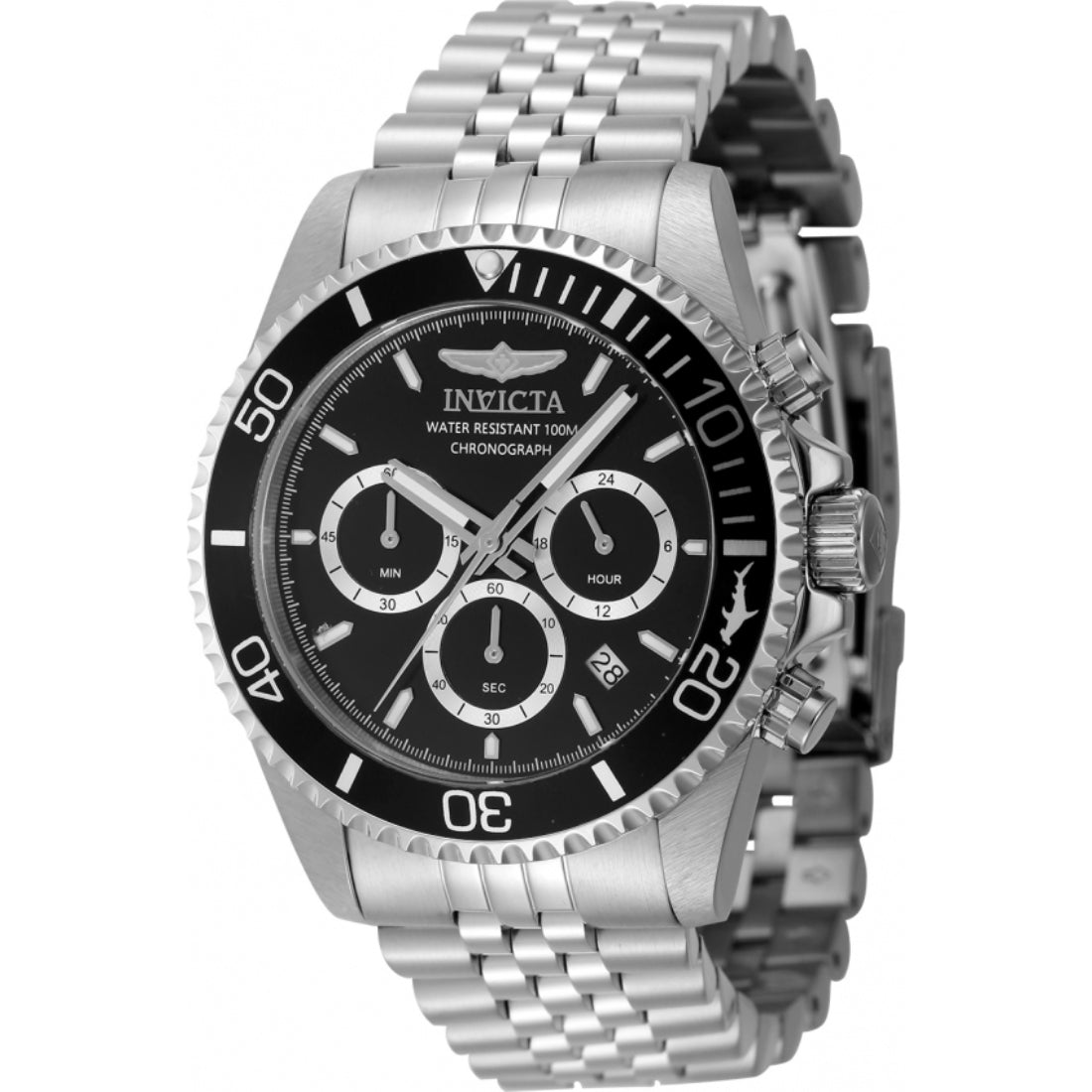 Invicta Quartz Pro Diver Black Dial Men's Watch 48381