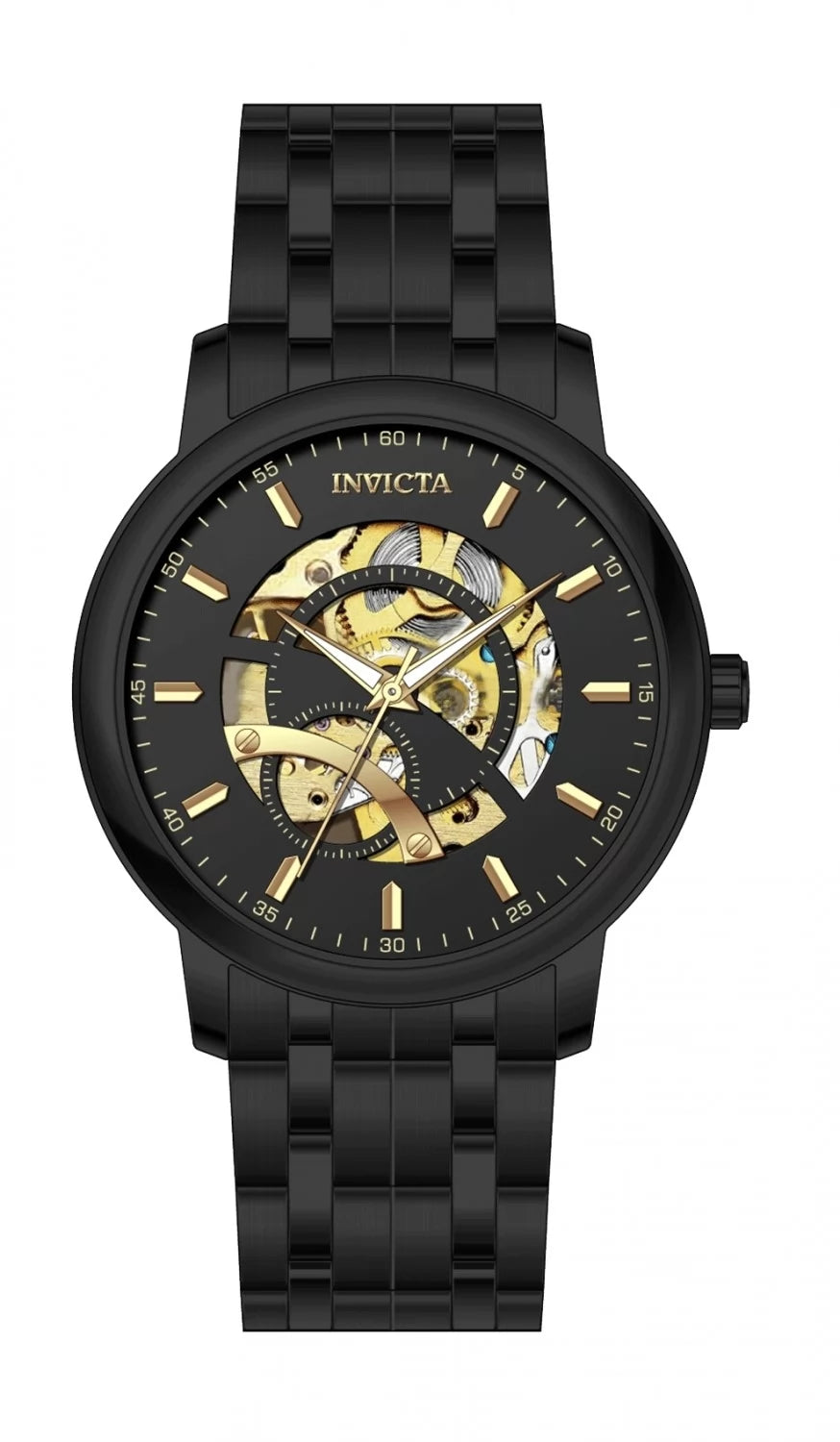 Invicta Men's 69506 Objet D Art Automatic MG11 Black Dial Watch