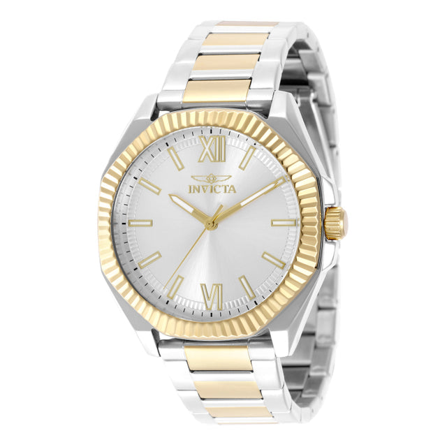Invicta Quartz Speedway Silver Dial Men's Watch 50375
