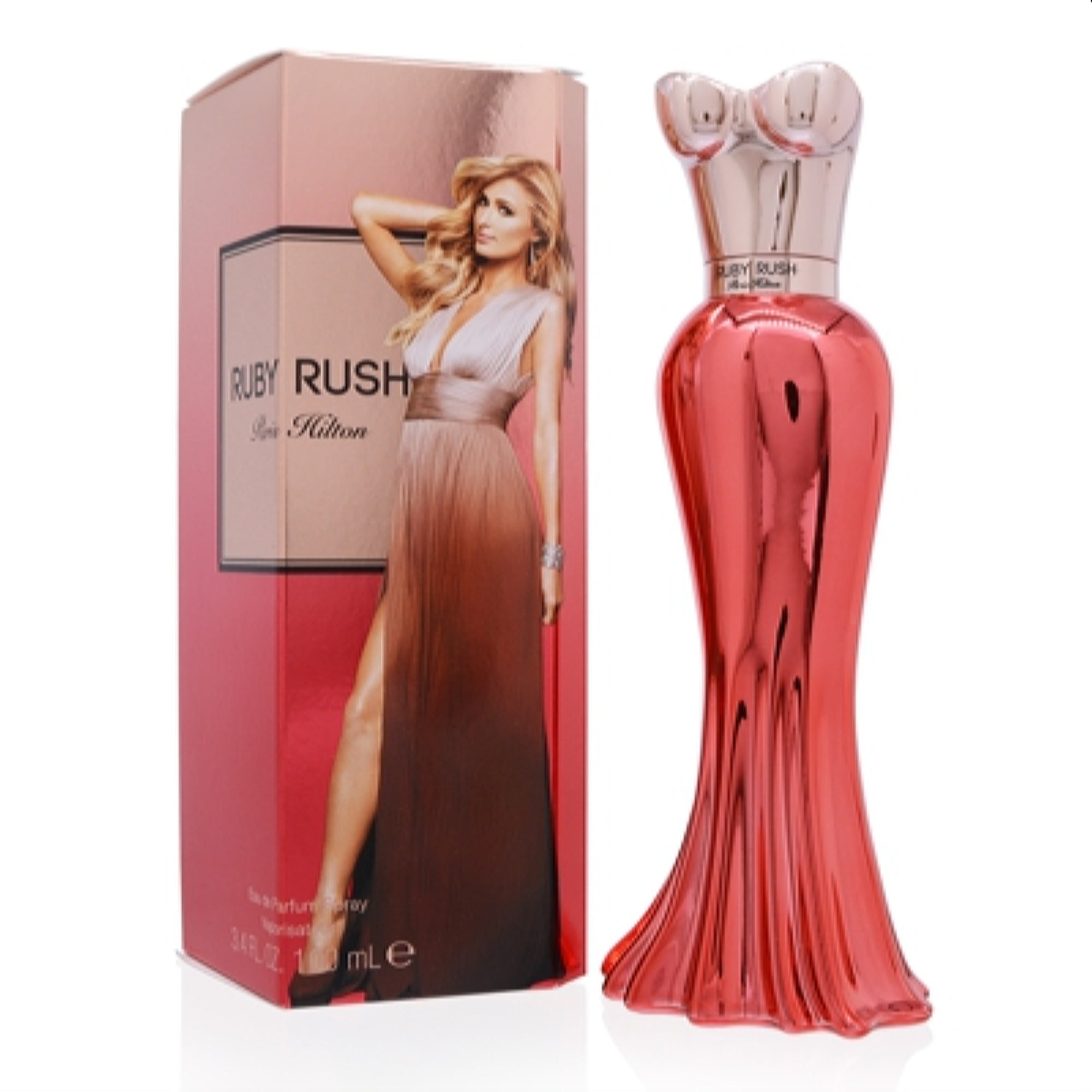 Paris Hilton Women's Ruby Rush Paris Hilton Edp Spray 3.4 Oz (100 Ml) 608940581391