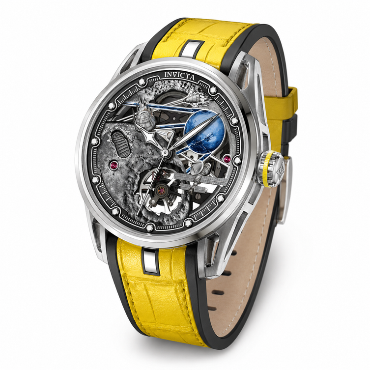 Invicta Mechanical Celestial Steel Dial Men's Watch 70088