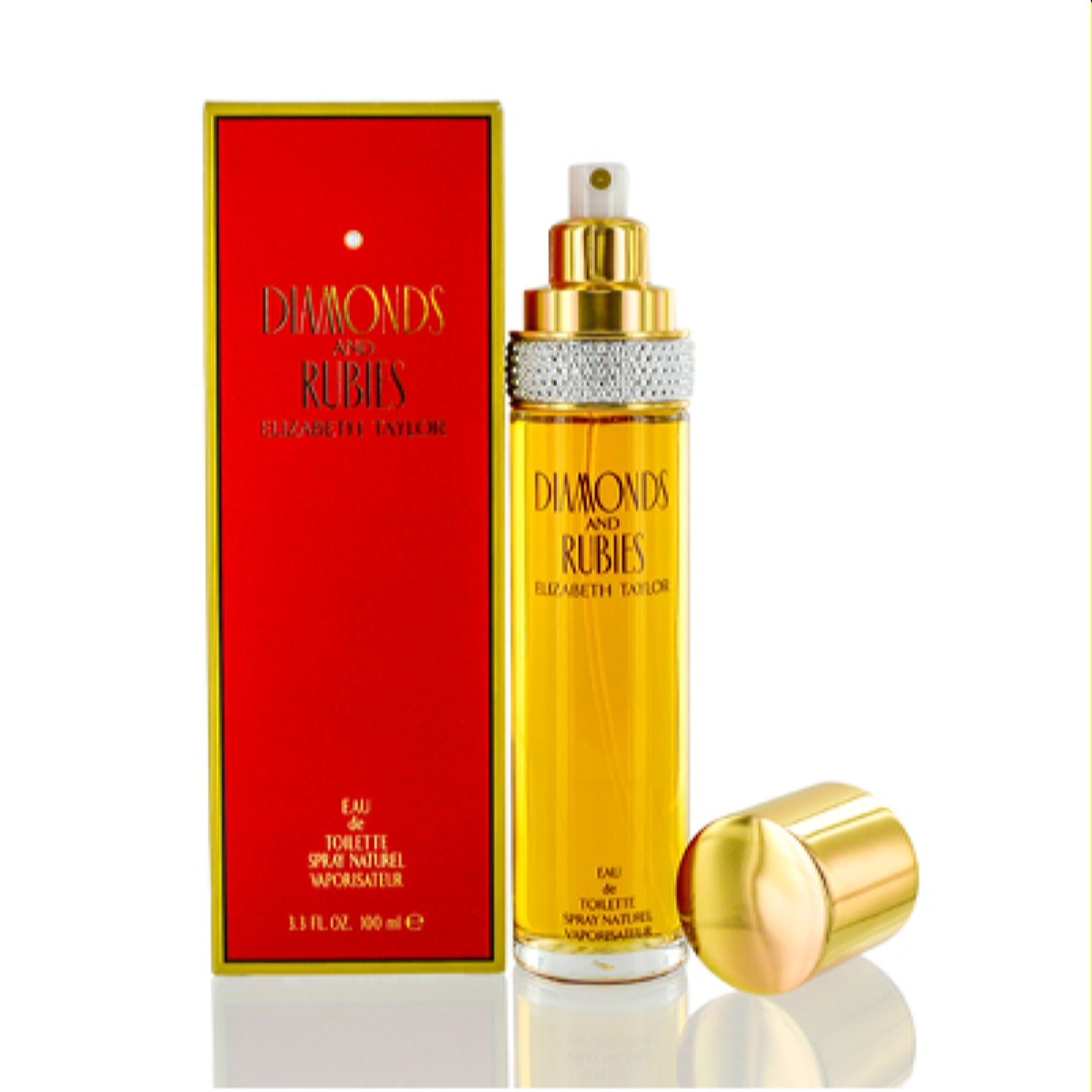 Elizabeth Taylor Women's Diamonds&Rubies Elizabeth Taylor Edt Spray 3.3 Oz 719346450607