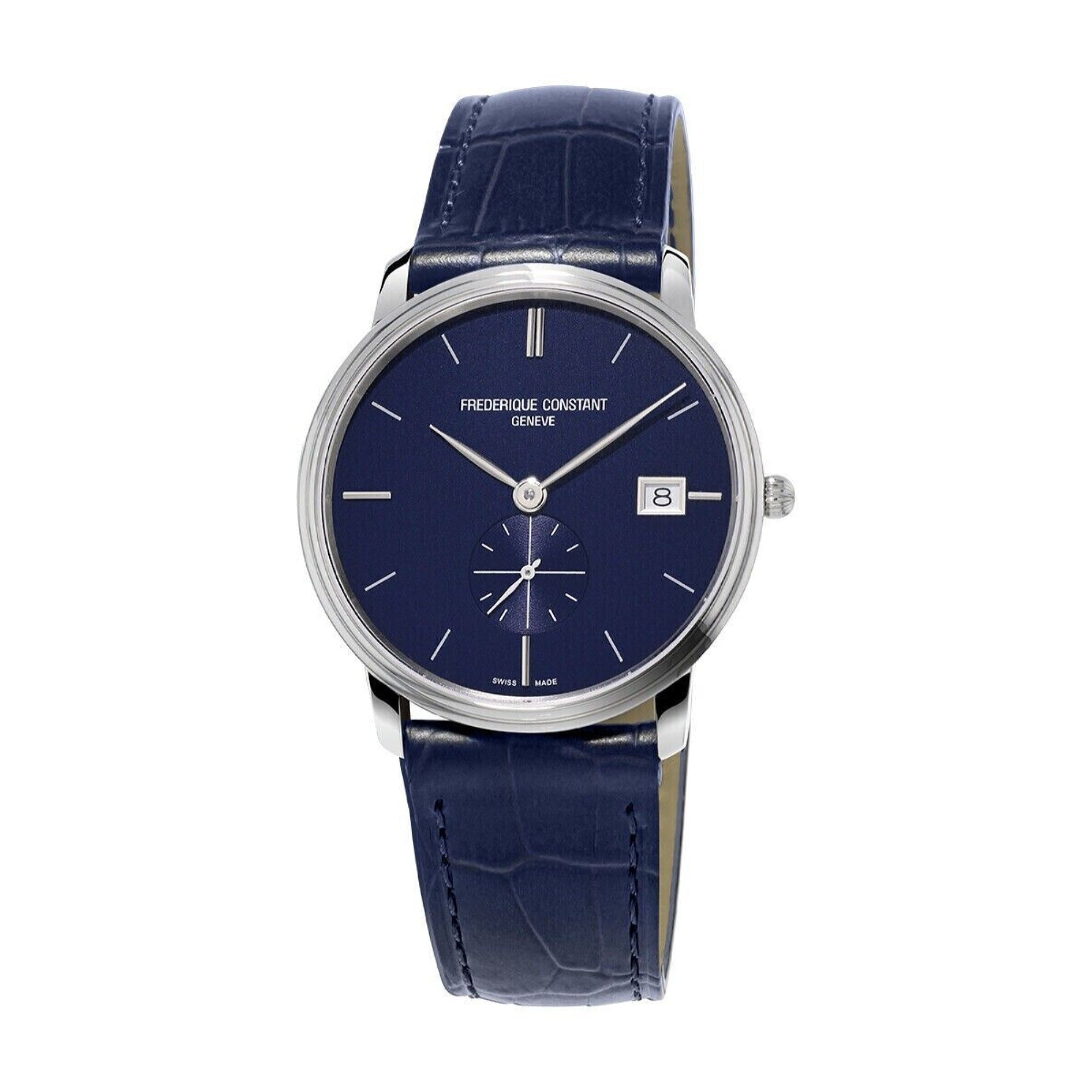Frederique Constant Slimline Quartz Blue Dial Men's Watch FC-245N4S6