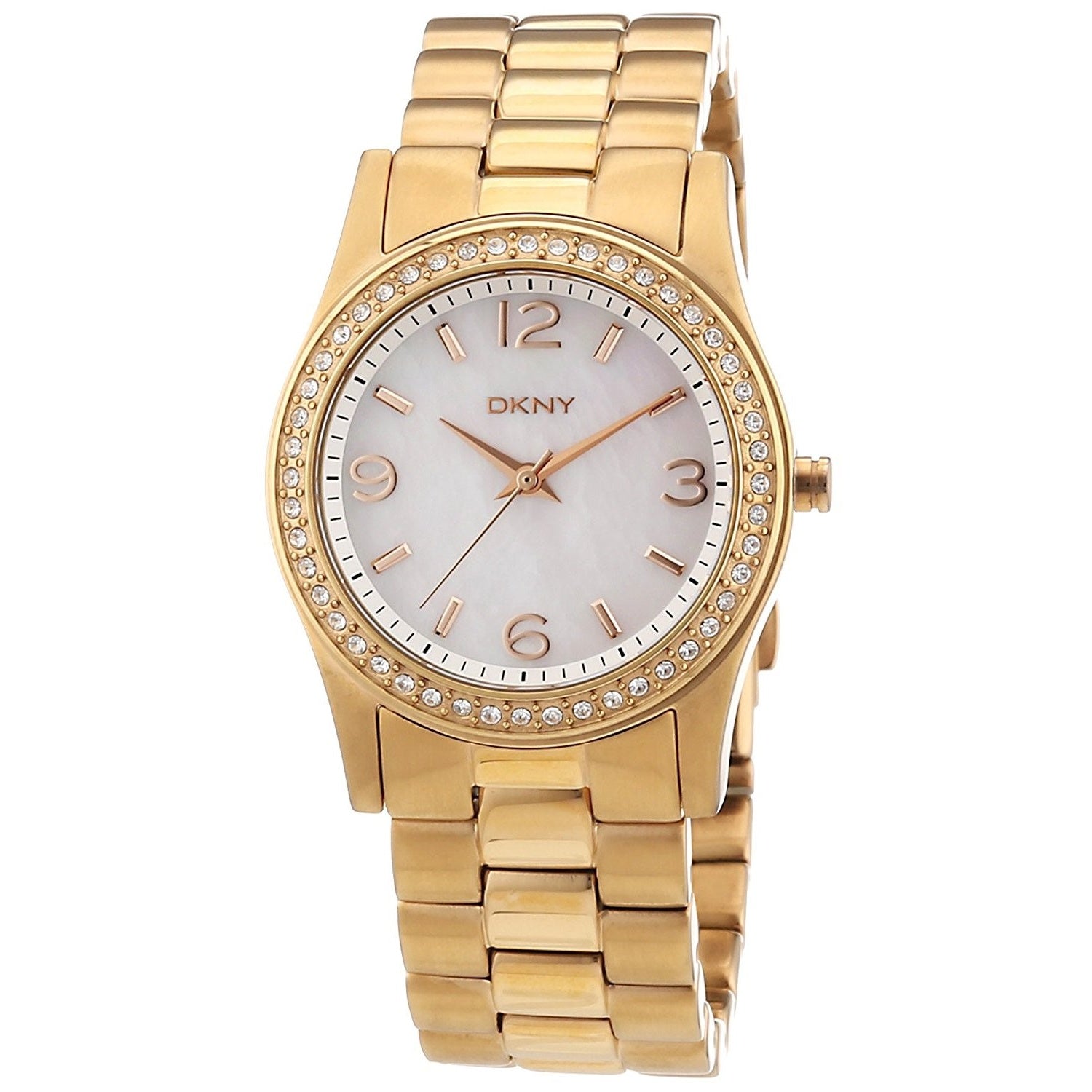 DKNY Quartz Crystal Mother of Pearl Dial Women's Watch NY8336
