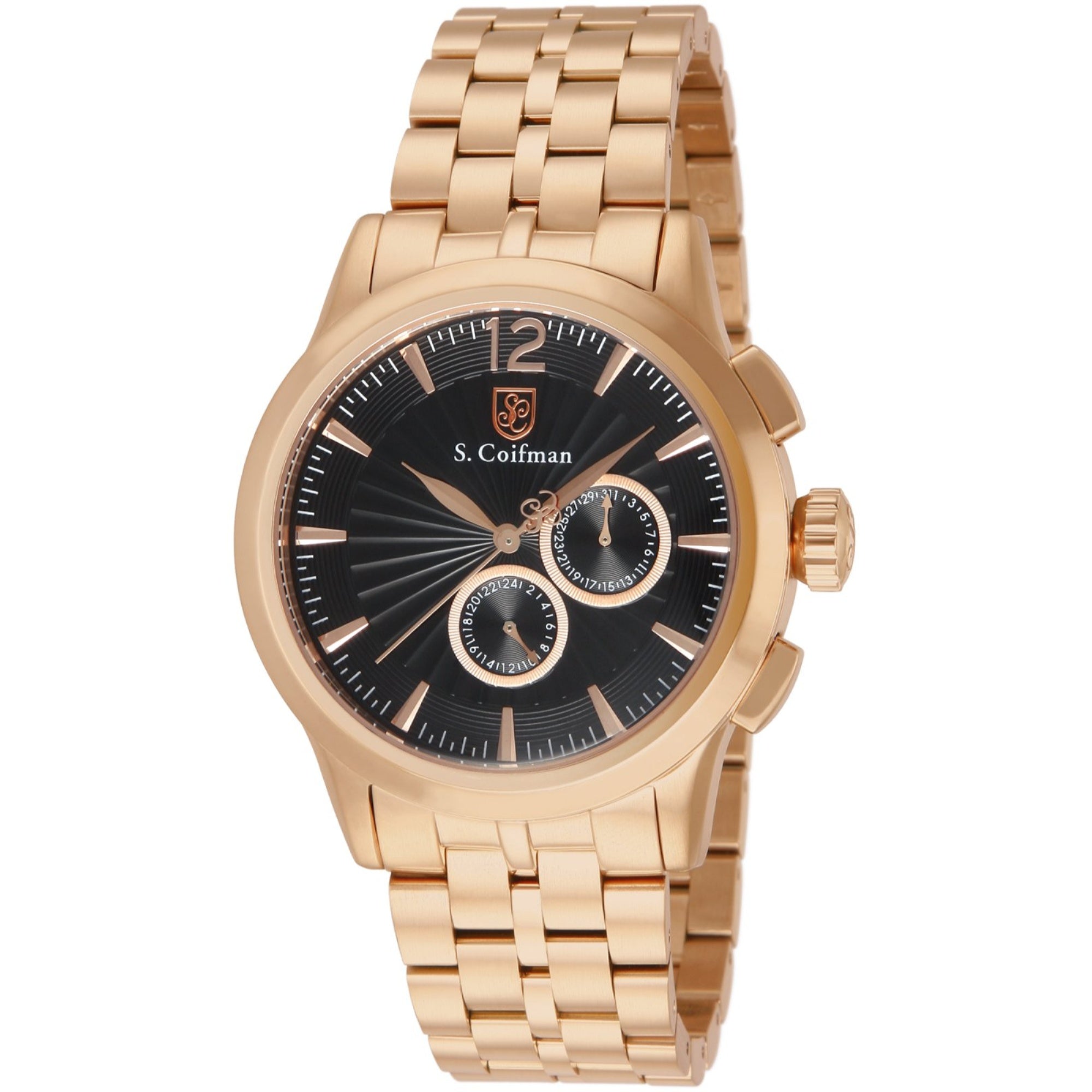 S. Coifman Quartz Black Dial Men's Watch SC0272