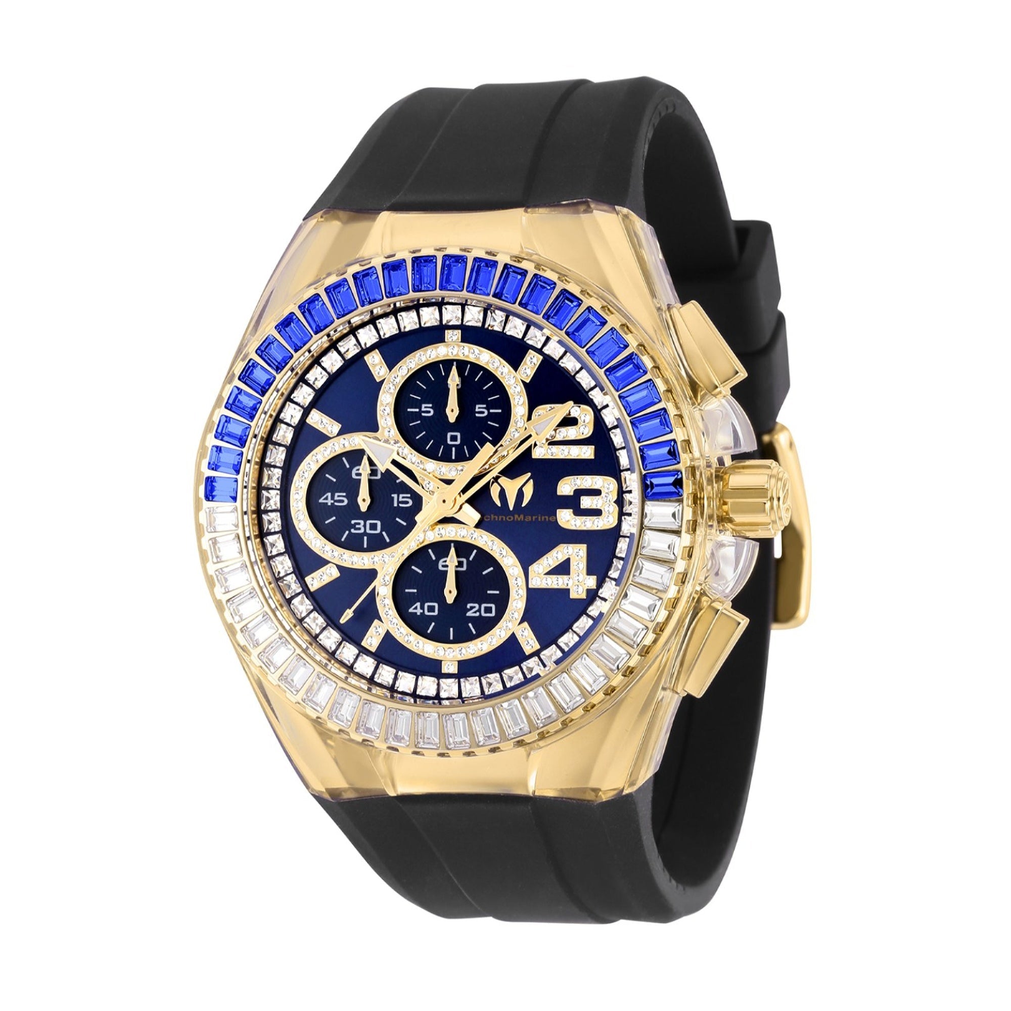 TechnoMarine Quartz Glitz Silver Dial Men's Watch TM-121016