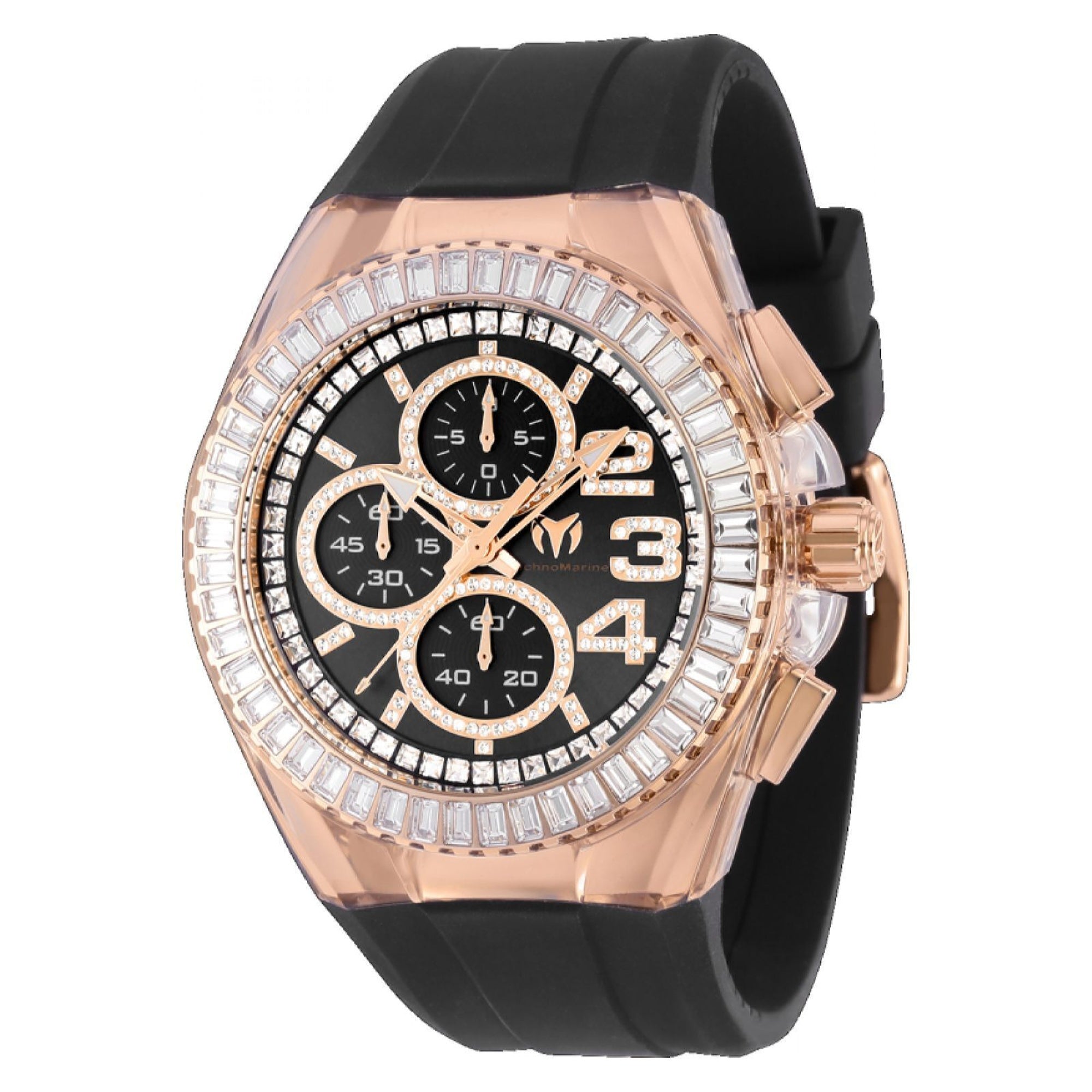 TechnoMarine Quartz Glitz Silver Dial Men's Watch TM-121018