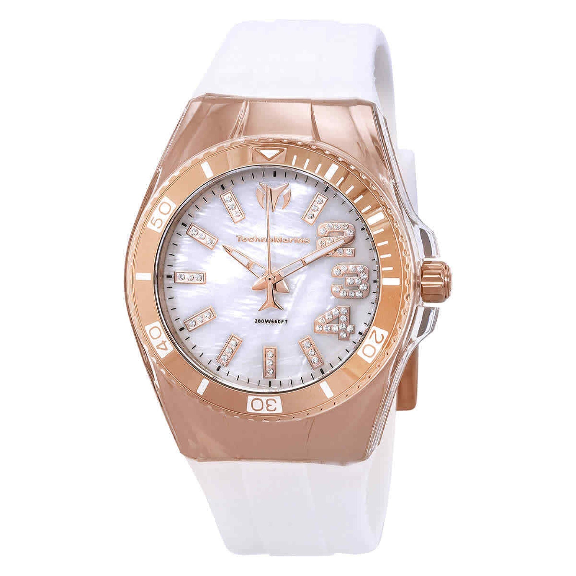 TechnoMarine Quartz Silver Dial Women's Watch TM-121246