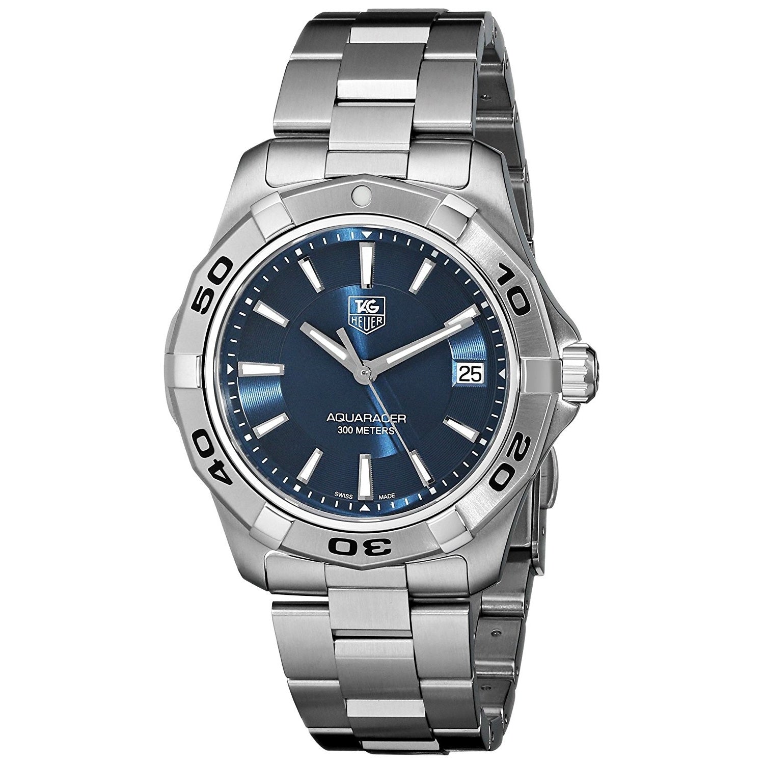 Tag Heuer Aquaracer Quartz Blue Dial Men's Watch WAP1112.BA0831