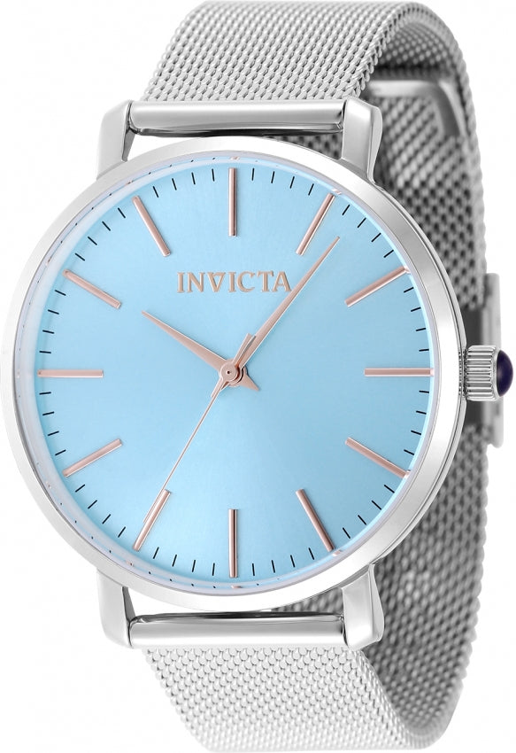Invicta Quartz Angel Blue Dial Women's Watch 48844