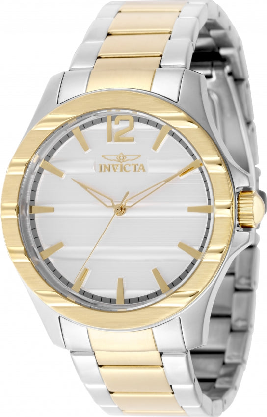 Invicta Quartz Speedway Silver Dial Men's Watch 50331
