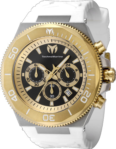 TechnoMarine Quartz Manta Black Dial Men's Watch TM-224019