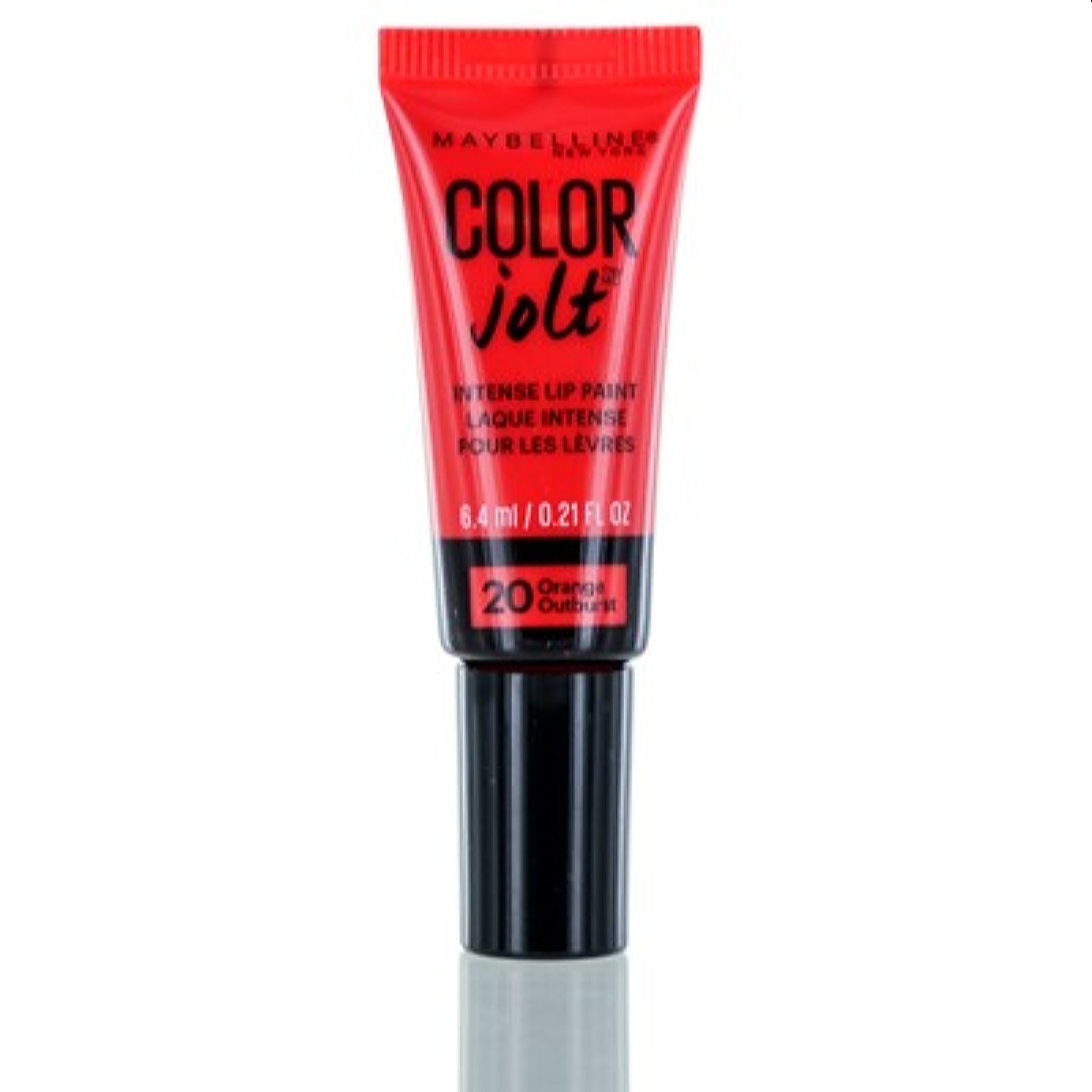 Maybelline  Maybelline Lip Studio Color Jolt(20) Orange Outburst Intense Lip Paint 0.23 Oz  041554459821