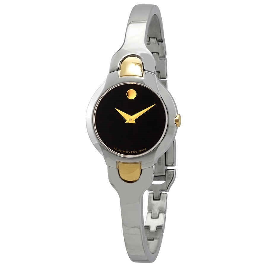 Movado Kara Quartz Black Dial Women's Watch 0606948