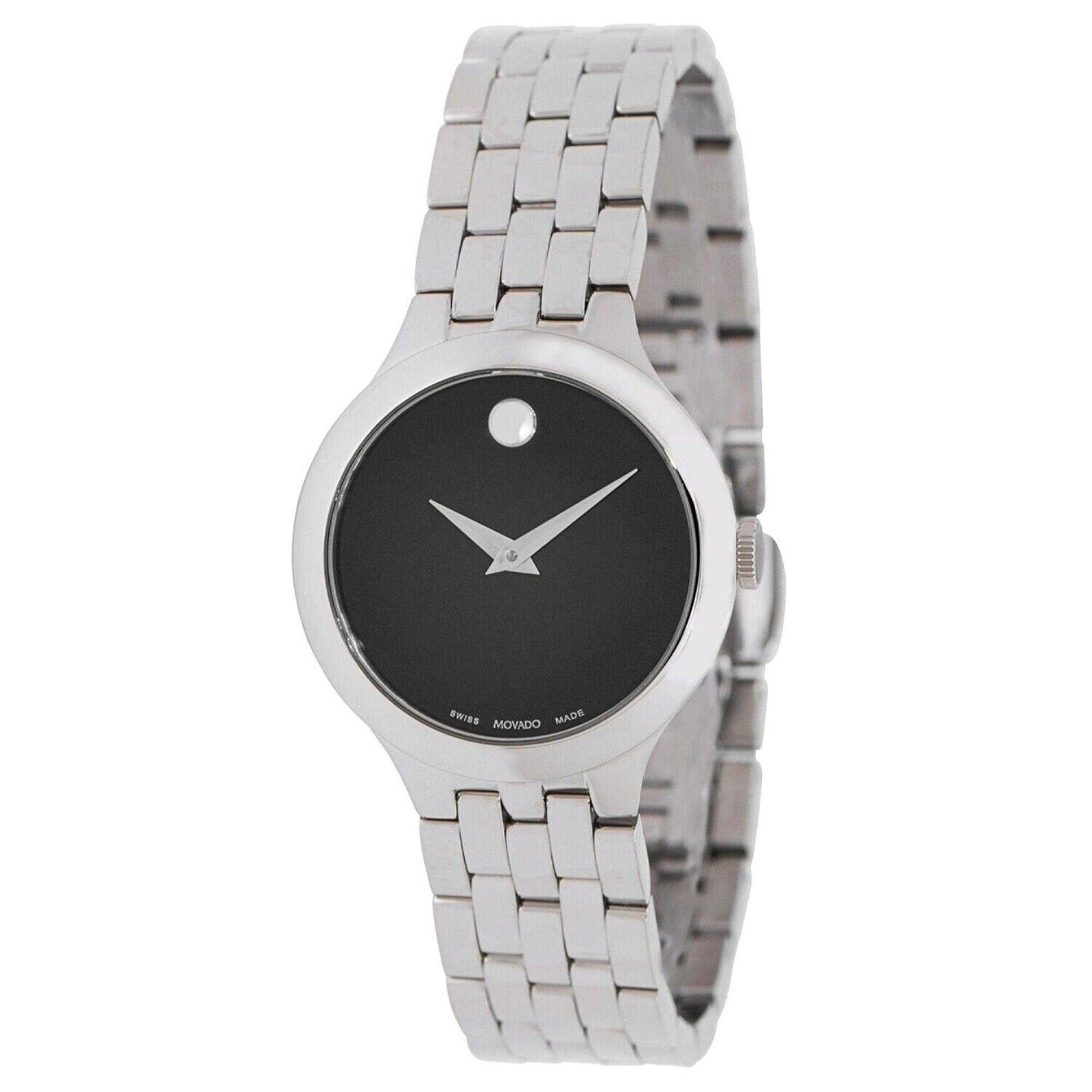 Movado Veturi Quartz Black Dial Women's Watch 0607418