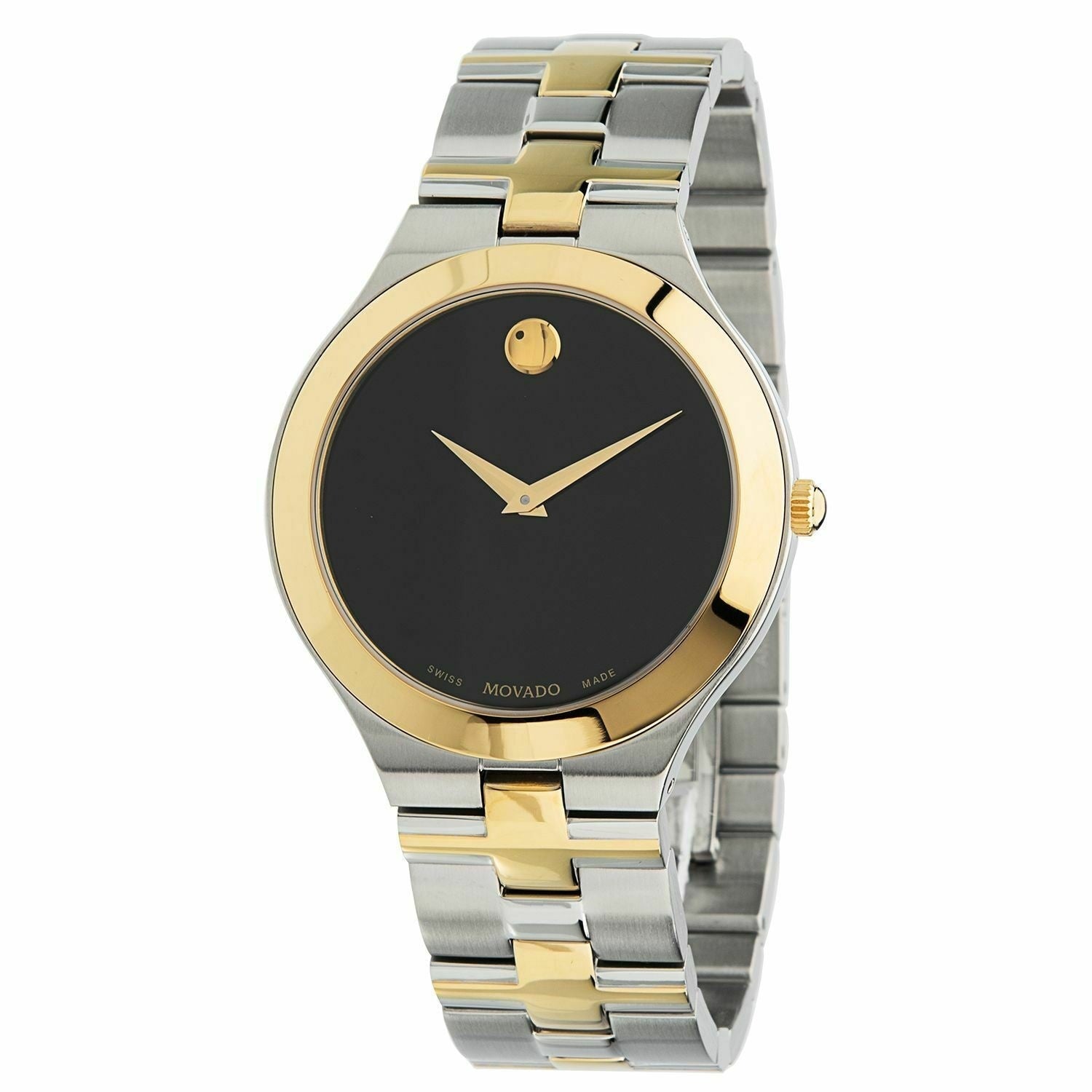 Movado Juro Quartz Black Dial Men's Watch 0607443