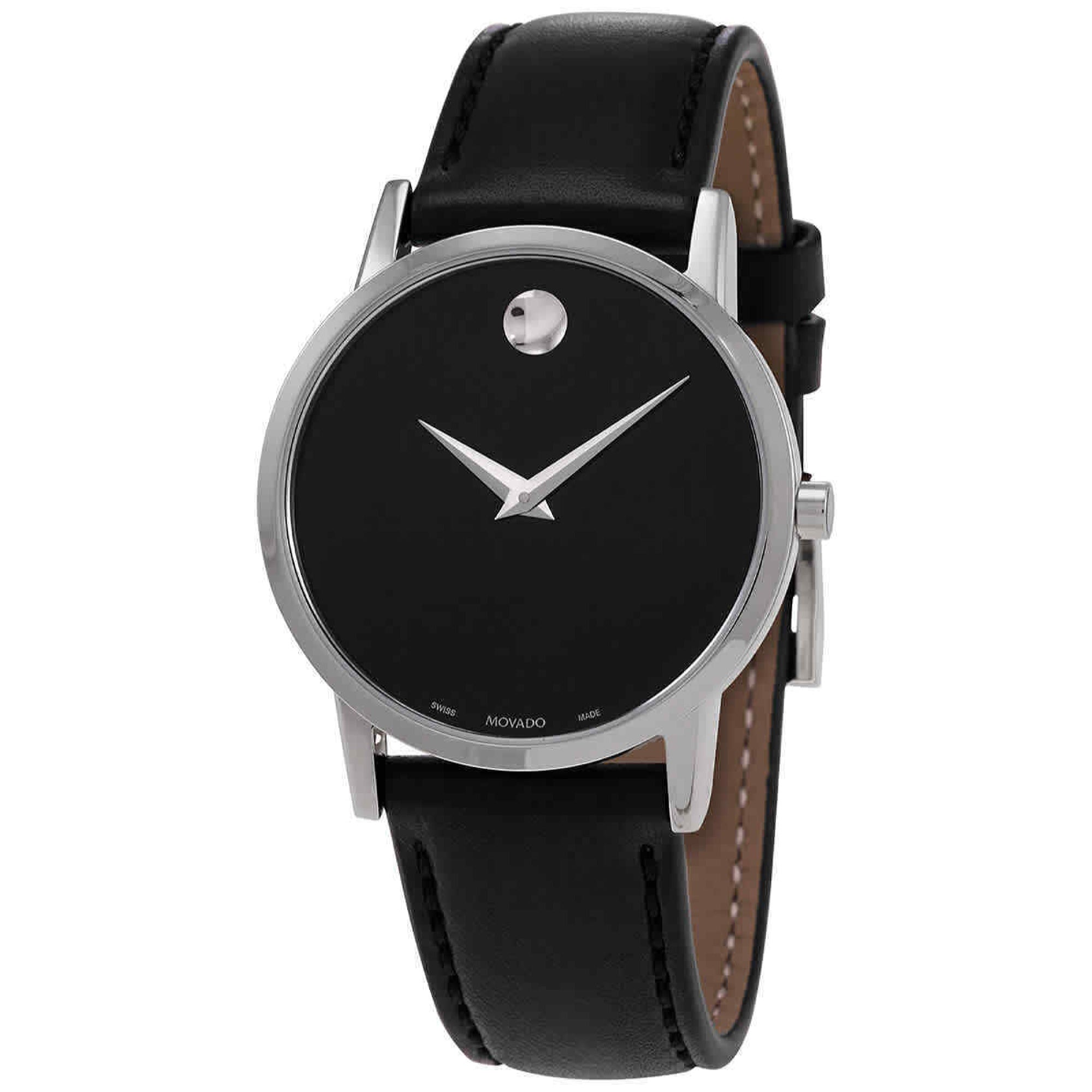 Movado Classic Quartz Black Dial Women's Watch 0607583