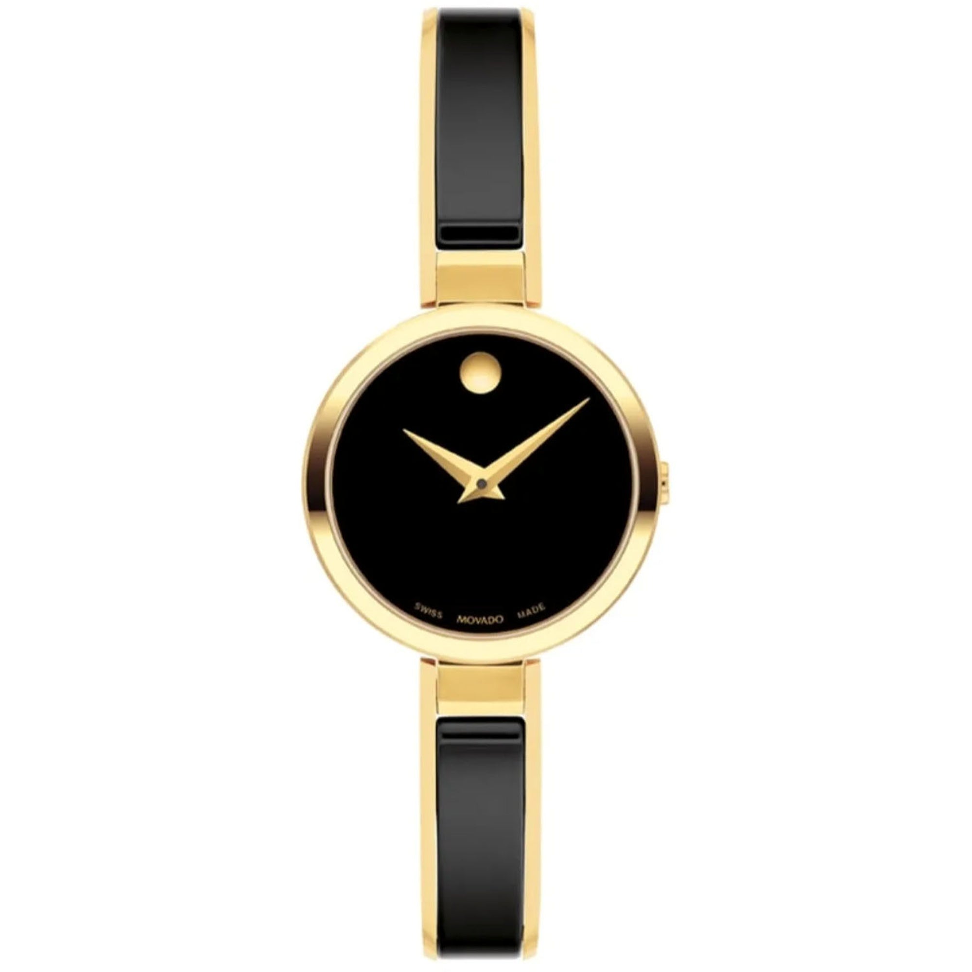 Movado Quartz Moda Black Dial Women's Watch 0607714