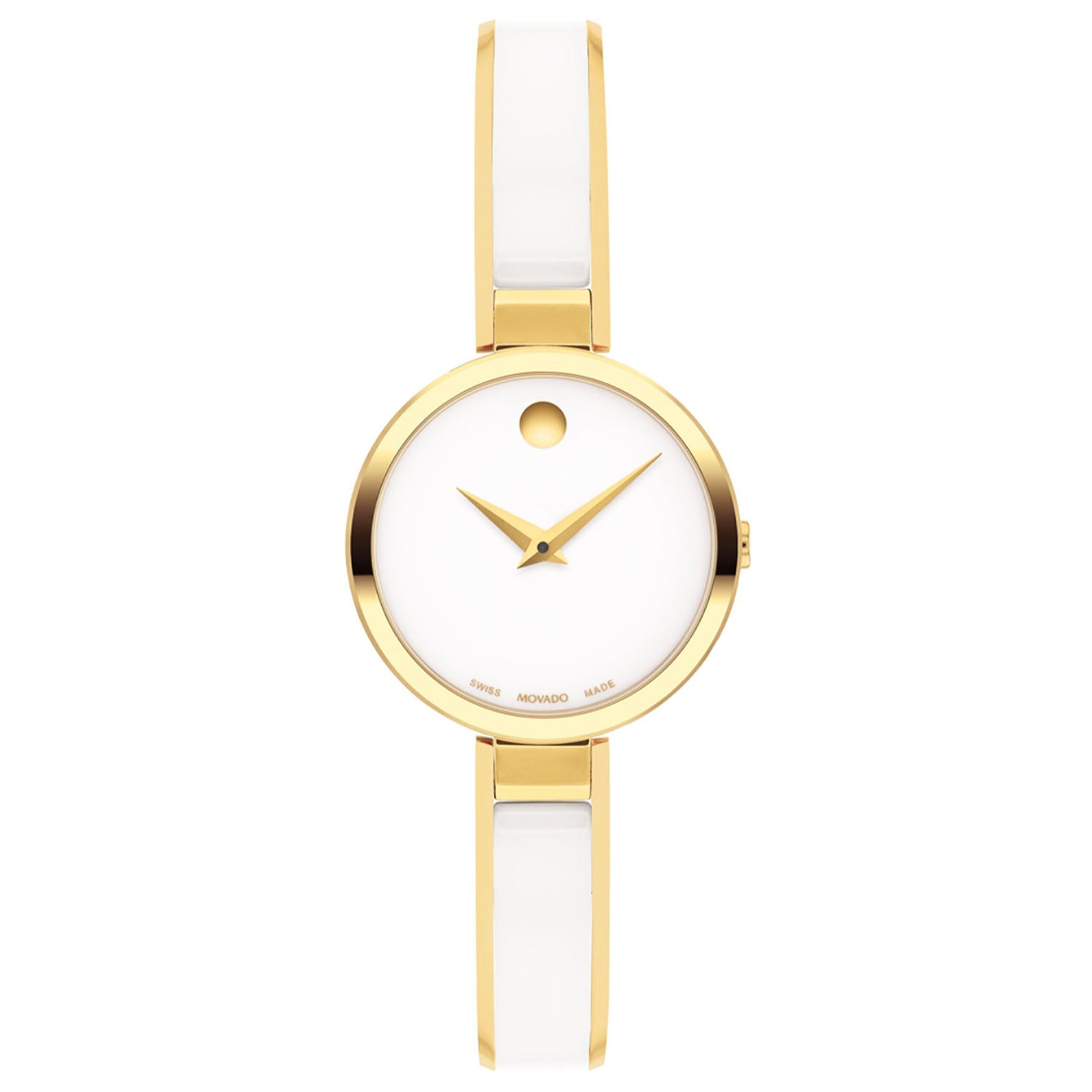 Movado Quartz Moda White Dial Women's Watch 0607715