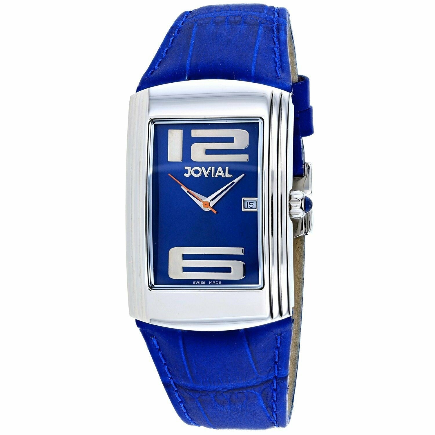 Jovial Classic Quartz Blue Dial Men's Watch 08004-GSL-03