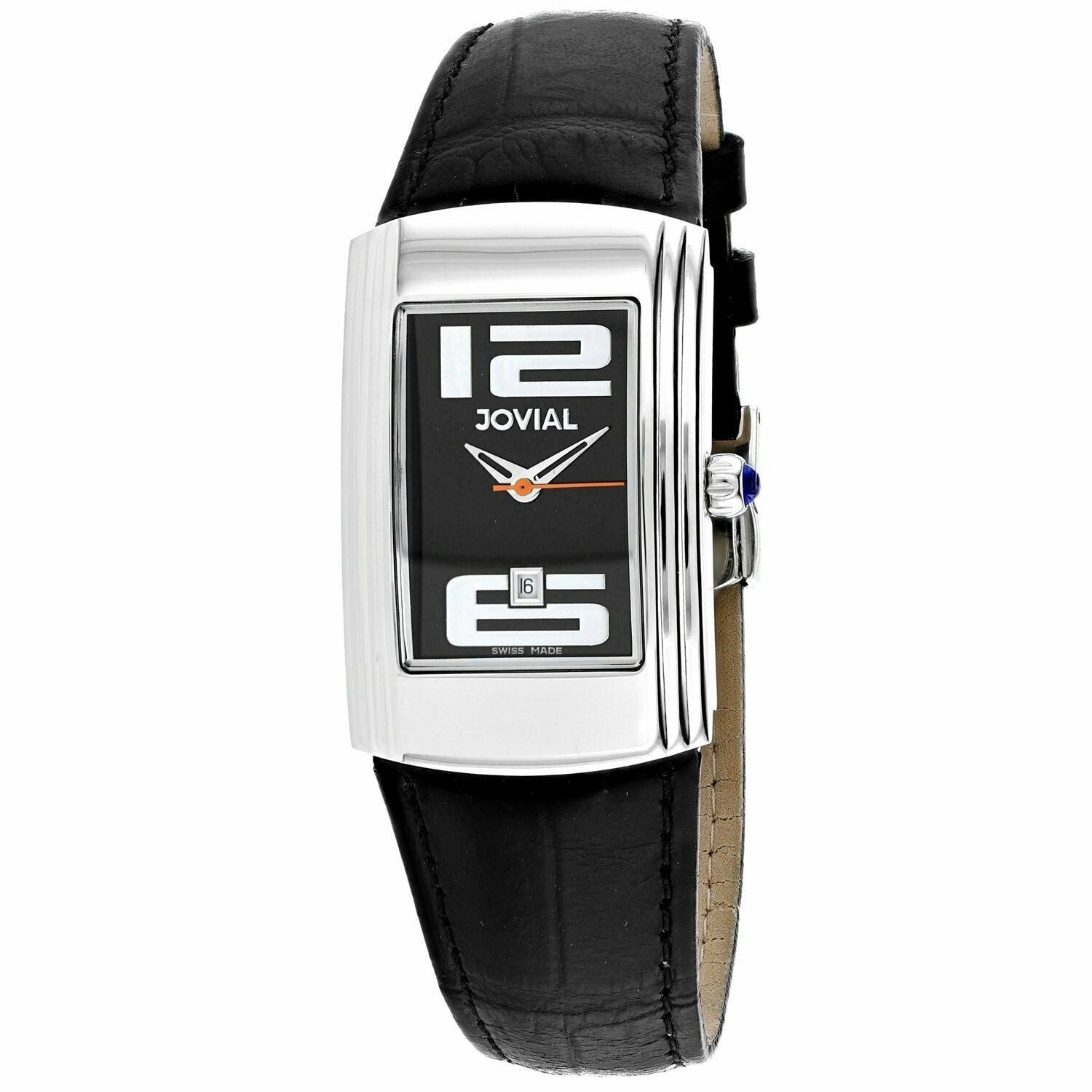 Jovial Classic Quartz Black Dial Women's Watch 08007-LSL-04