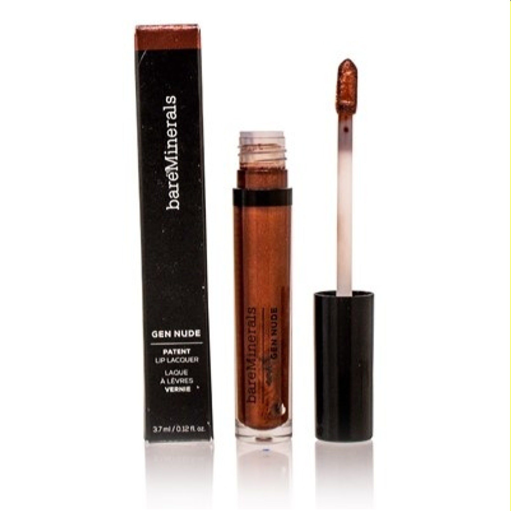 Bareminerals Bareminerals Gen Nude Patent Lip Lacquer Bronzite 0.12 Oz (3.7 Ml) 098132553525