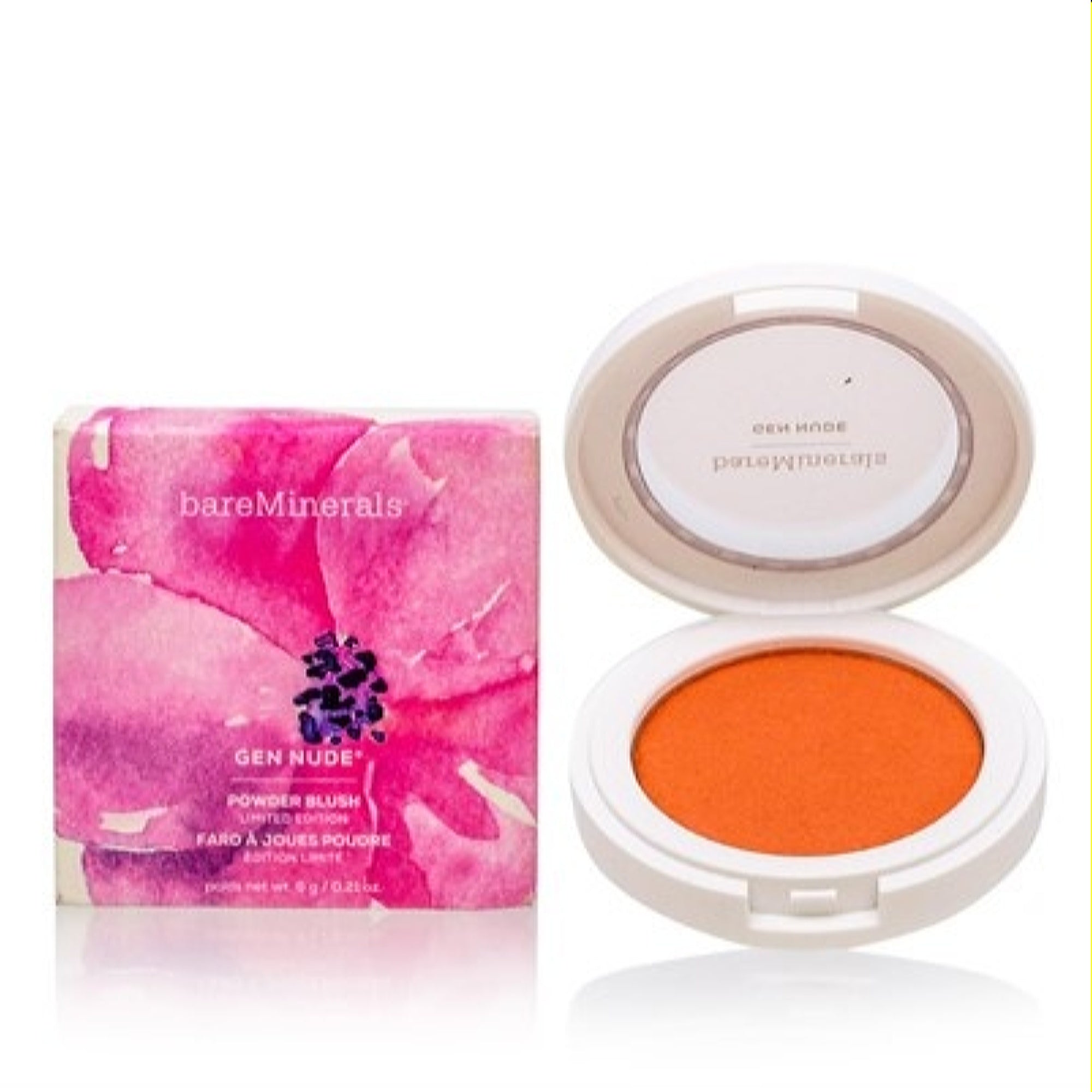 Bareminerals Bareminerals Gen Nude Powder Blush (Blooming Poppy) .21 Oz (6Ml) 098132553914
