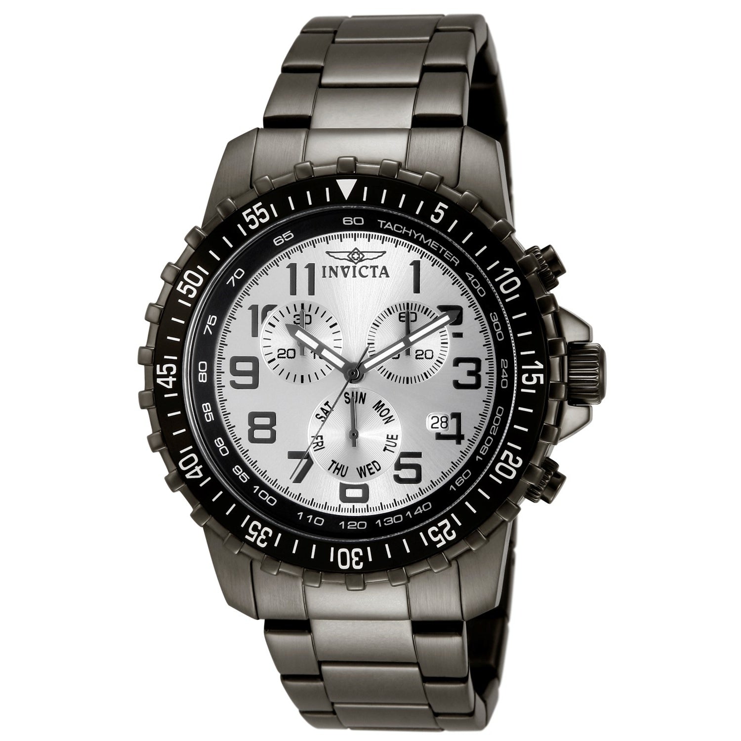 Invicta Specialty Quartz Chronograph Silver Dial Men's Watch 11370