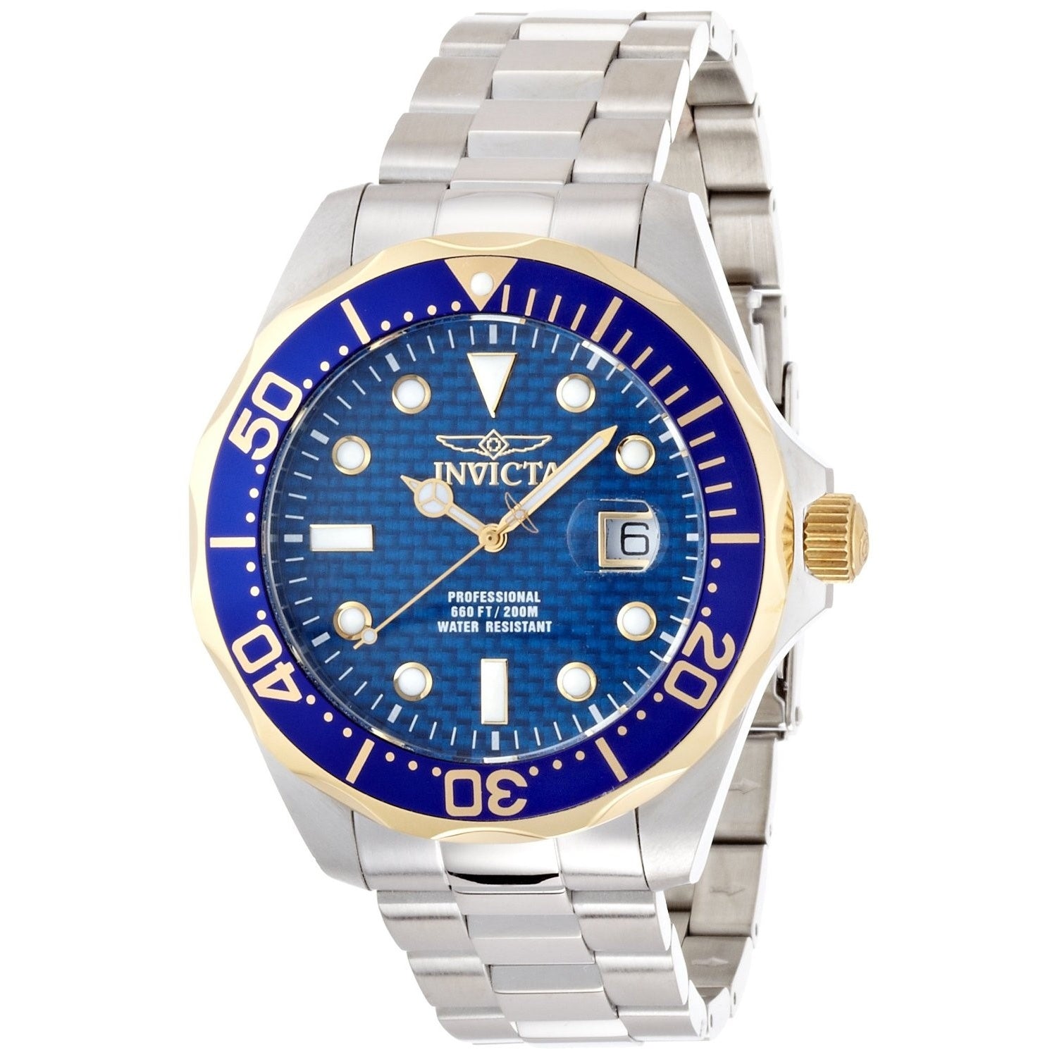 Invicta Pro Diver Quartz Blue Dial Men's Watch 12566