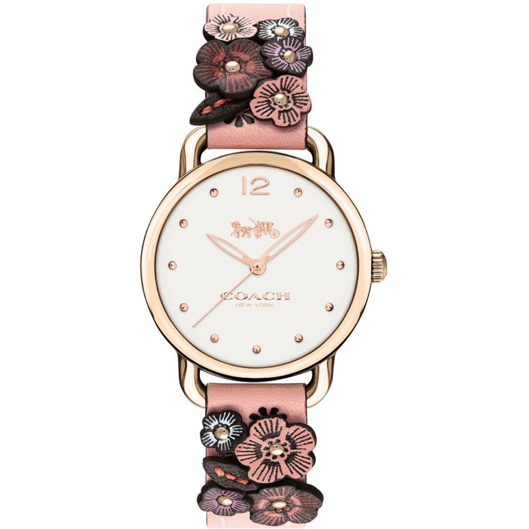 Coach Quartz Delancey Gold Dial Women's Watch 14502817