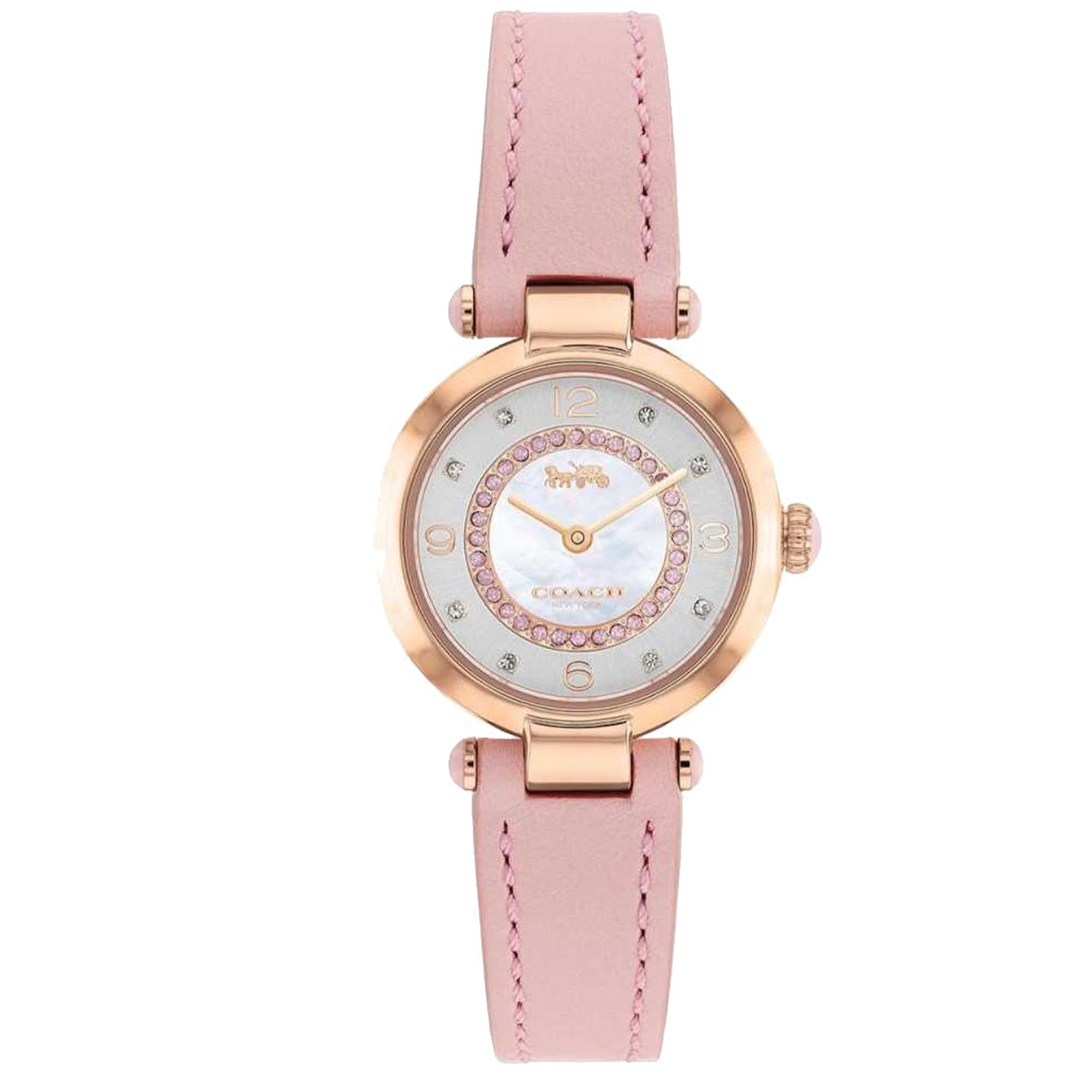Coach Quartz Cary Silver mother of pearl Dial Women's Watch 14503896