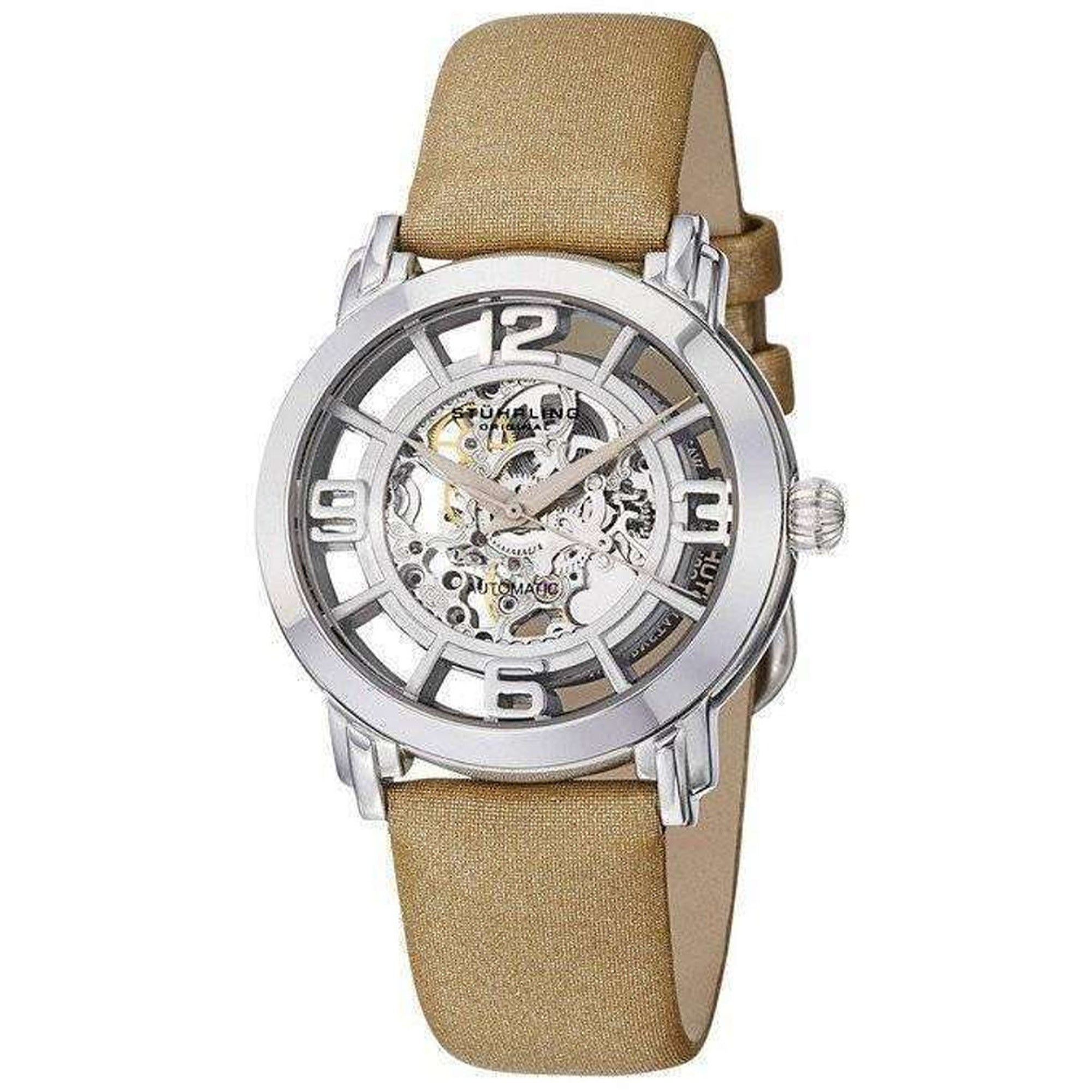 Stuhrling Automatic Legacy Silver Dial Women's Watch 156.121S2