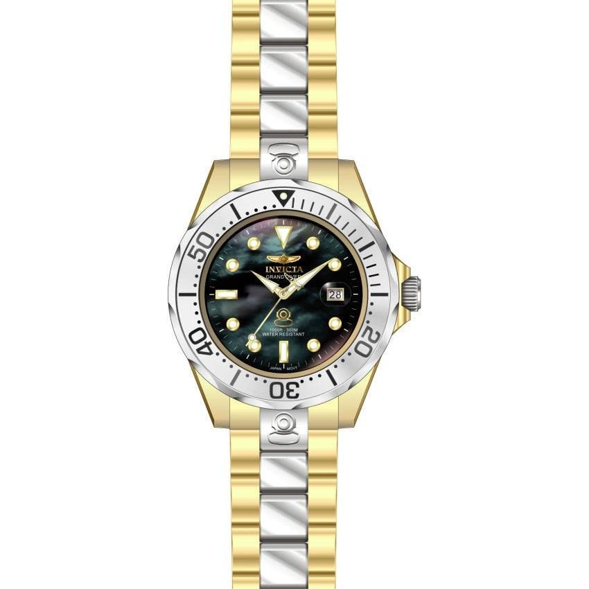 Invicta Pro Diver Automatic Black Mother of Pearl Dial Men's Watch 16034
