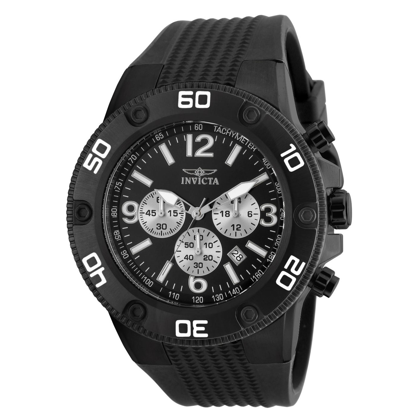Invicta Pro Diver Quartz Black Dial Men's Watch 20274