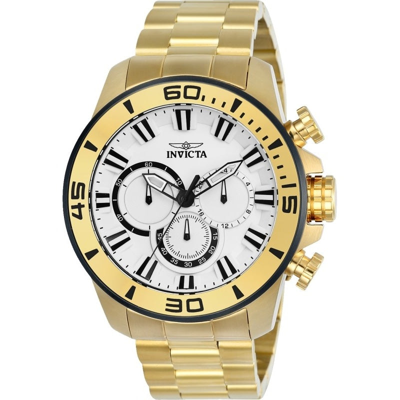 Invicta Pro Diver Quartz White Dial Men's Watch 22589