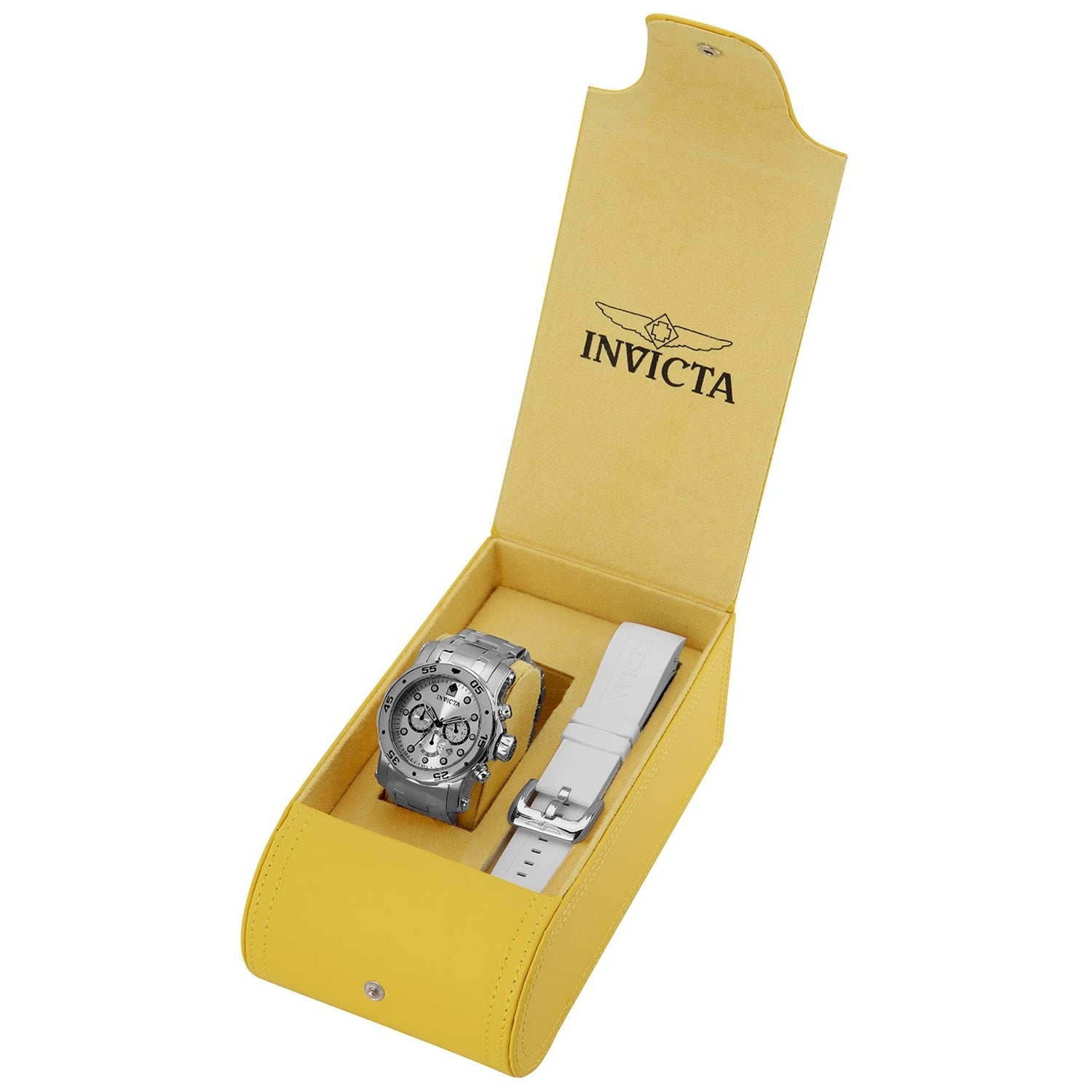 Invicta Pro Diver Quartz Silver Dial Men's Watch 23649