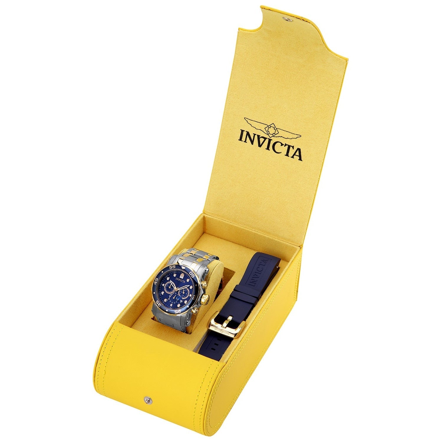 Invicta Pro Diver Quartz Scuba Blue Dial Men's Watch 23668