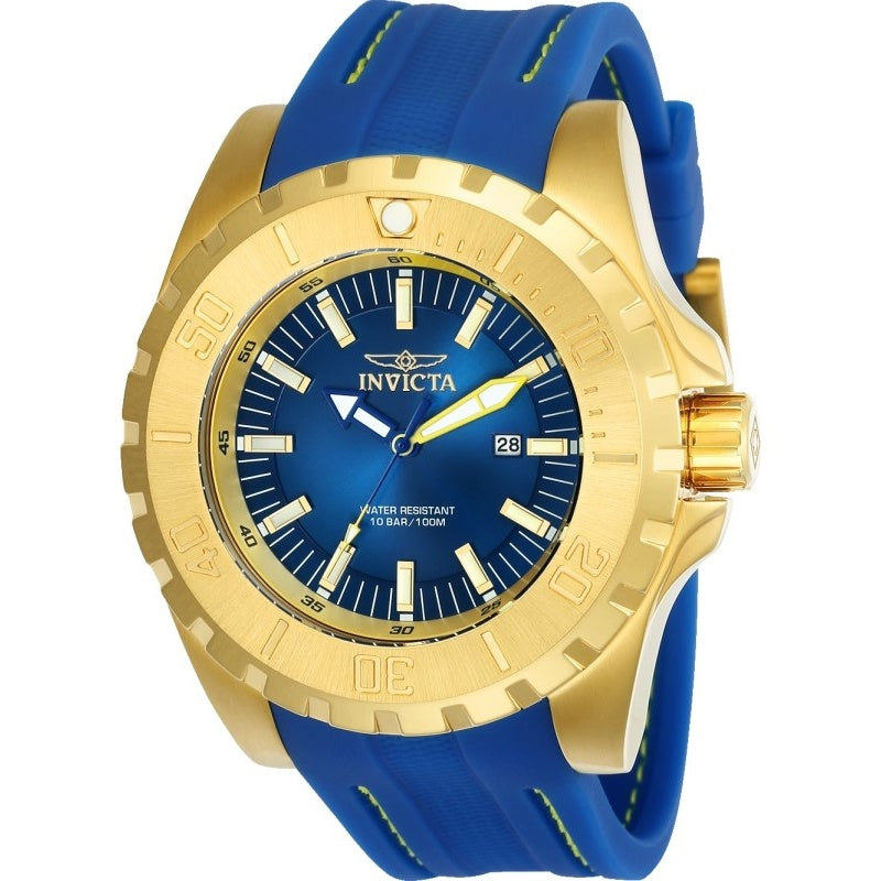 Invicta Pro Diver Quartz Blue Dial Men's Watch 23736