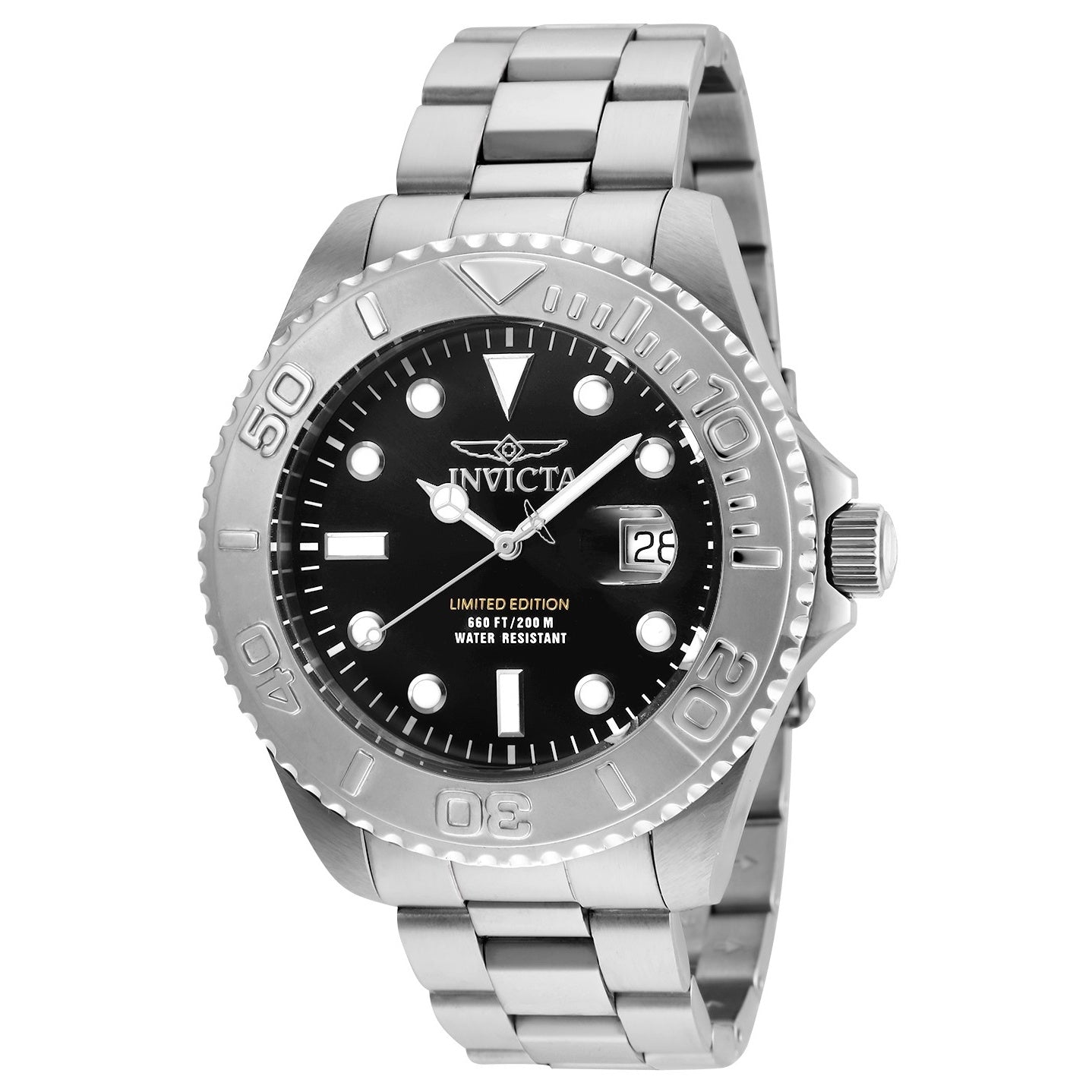 Invicta Pro Diver Quartz Black Dial Men's Watch 24622