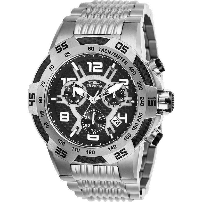 Invicta Speedway Quartz Black Dial Men's Watch 25285