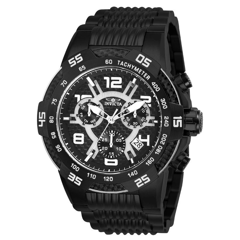 Invicta Speedway Quartz Black Dial Men's Watch 25288