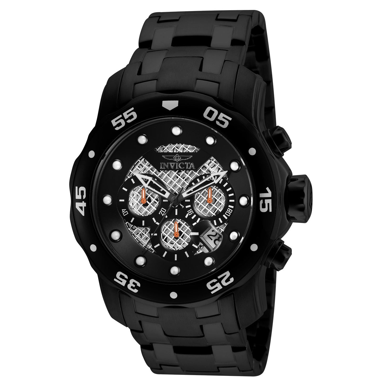 Invicta Pro Diver Quartz Black Dial Men's Watch 25334