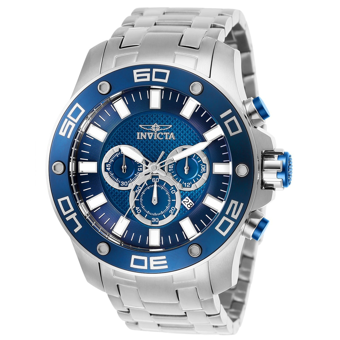 Invicta Pro Diver Quartz Scuba Blue Dial Men's Watch 26075