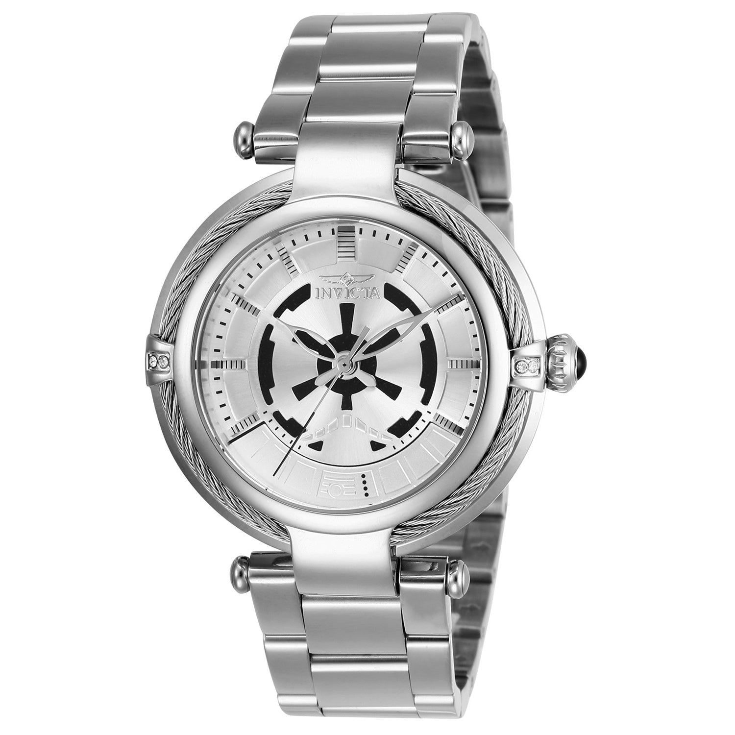 Invicta Star Wars Quartz Stormtrooper Silver Dial Women's Watch 26122