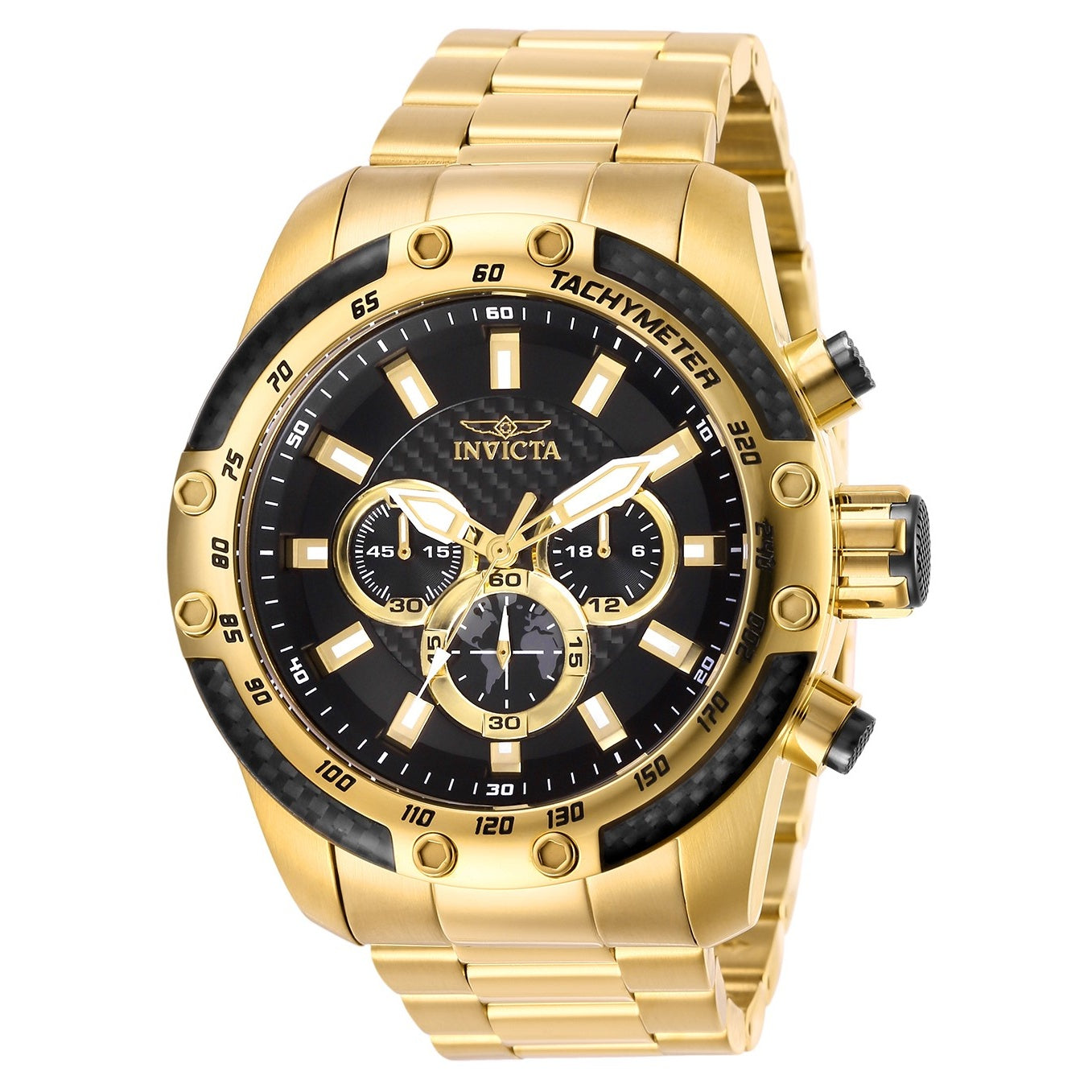 Invicta Speedway Quartz Black Dial Men's Watch 28658