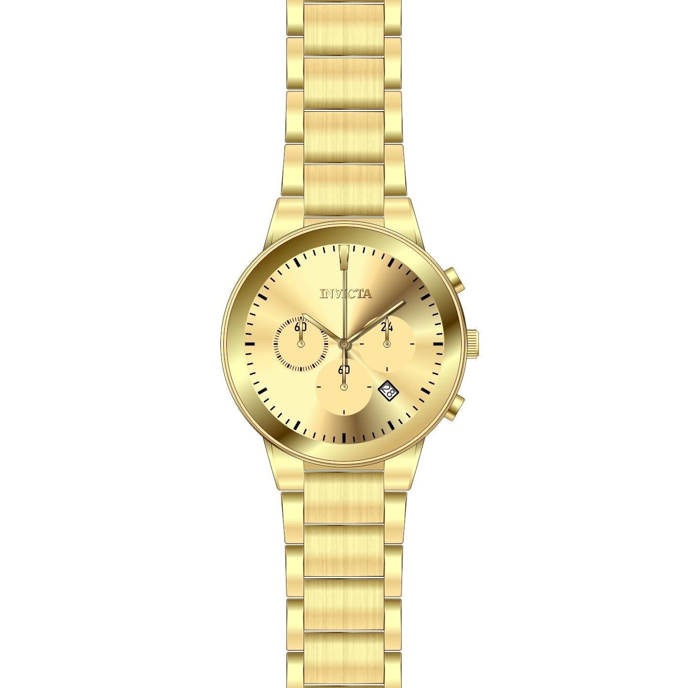 Invicta Specialty Quartz Gold-Tone Dial Men's Watch 29481